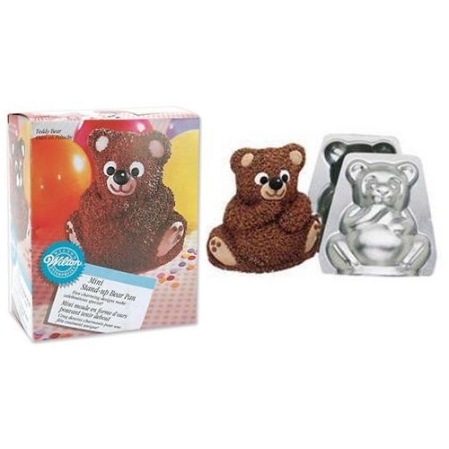 Wilton Mini Stand Up Cuddly Bear Cake Tin
