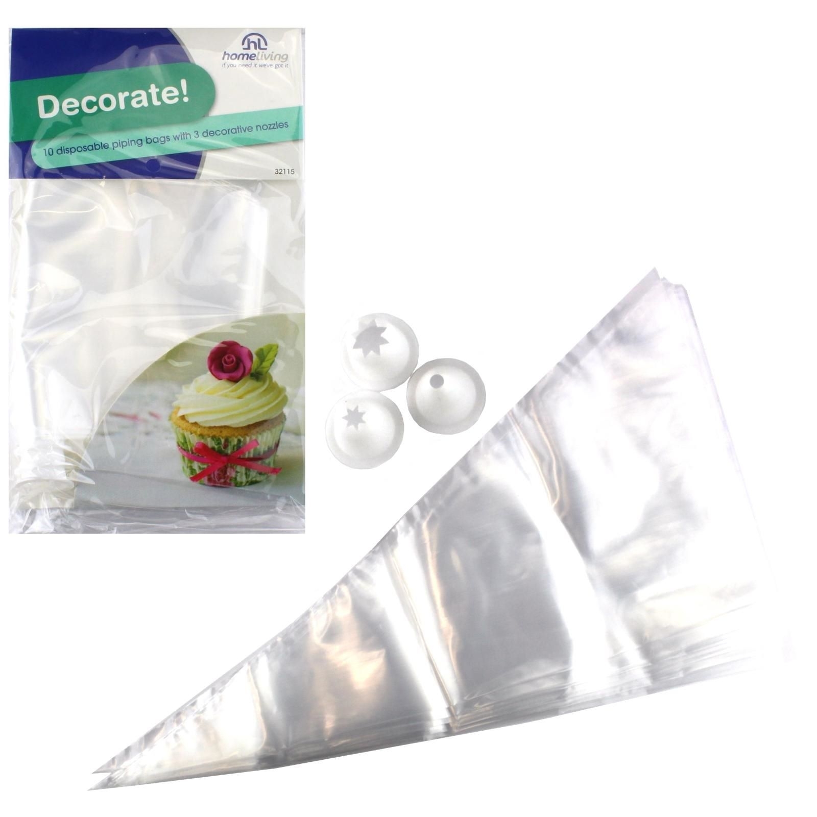Disposable Piping Bag Set
