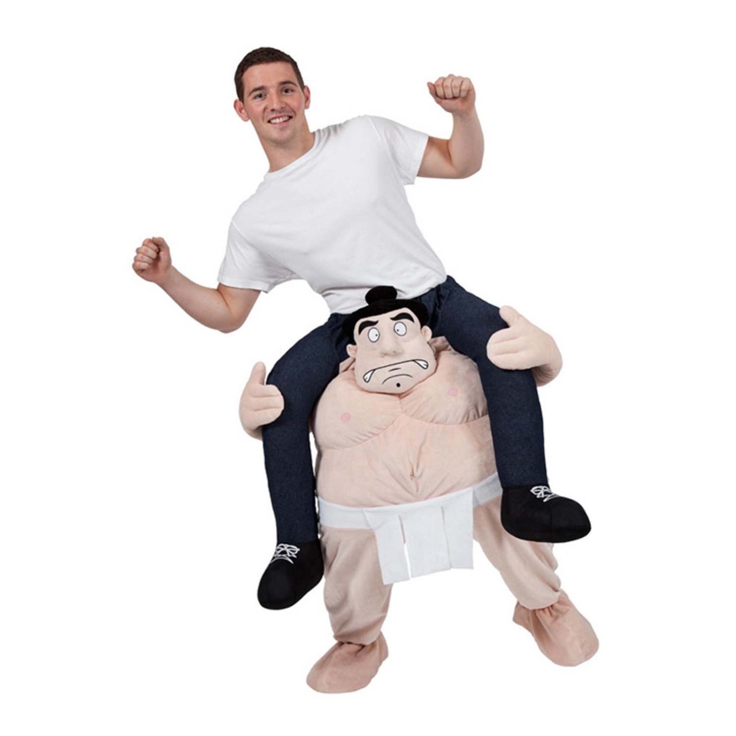 Adult Carry Me Sumo Costume