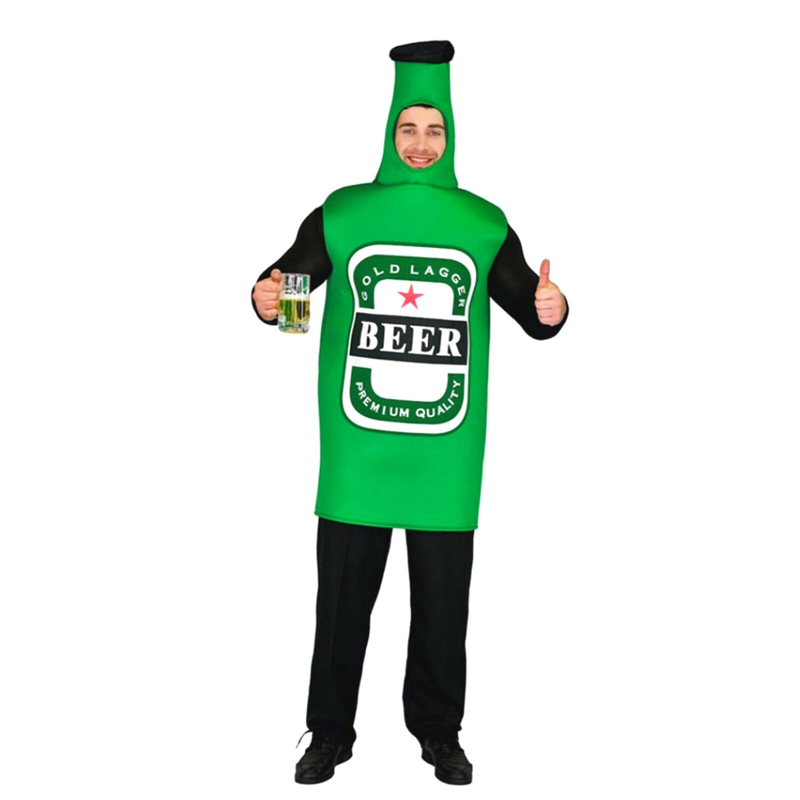 Adult Beer Bottle Costume