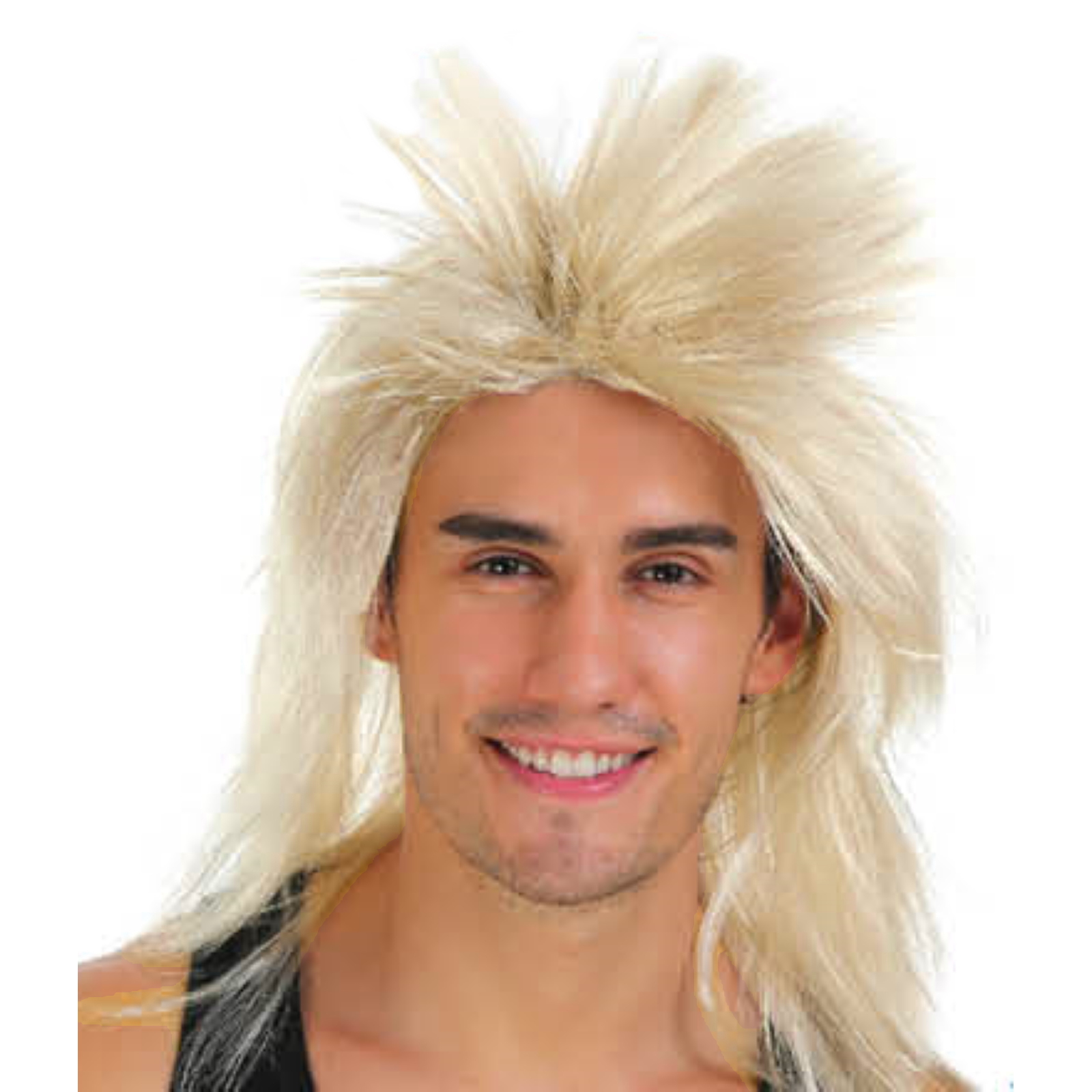 Blonde Spiky Punk Rock Wig