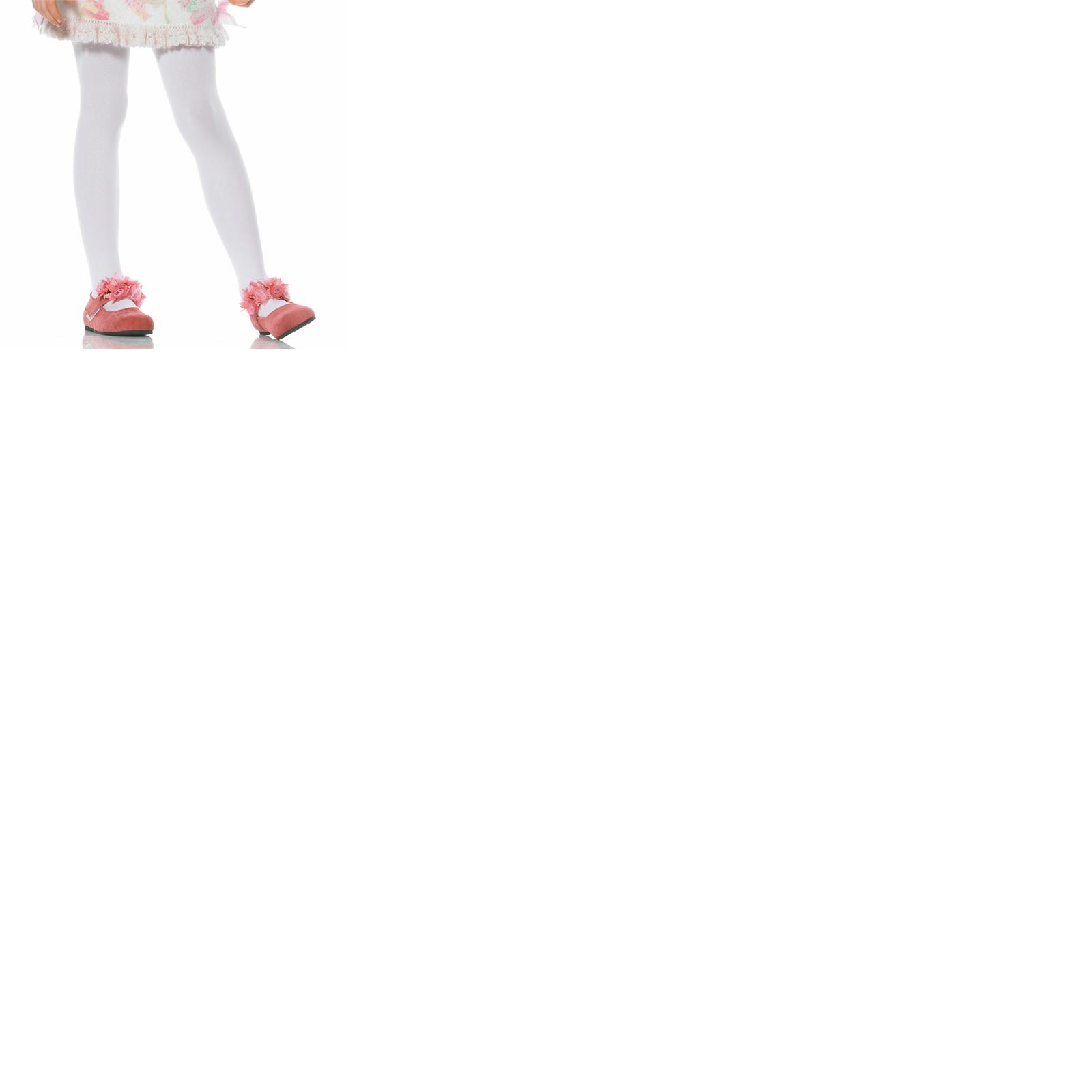 White Opaque Child Tights 1-3