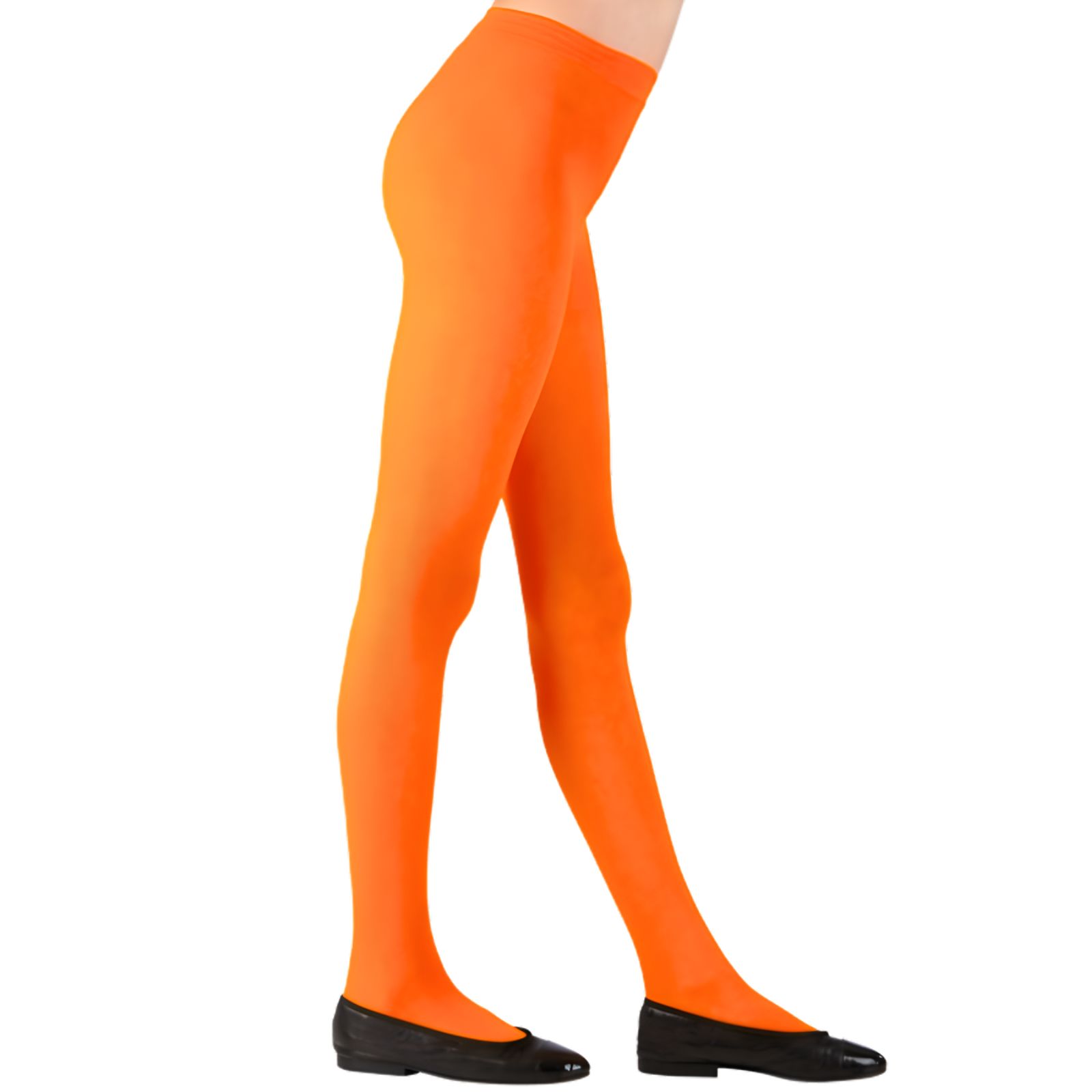 Kids Orange Stockings 1-3 Years