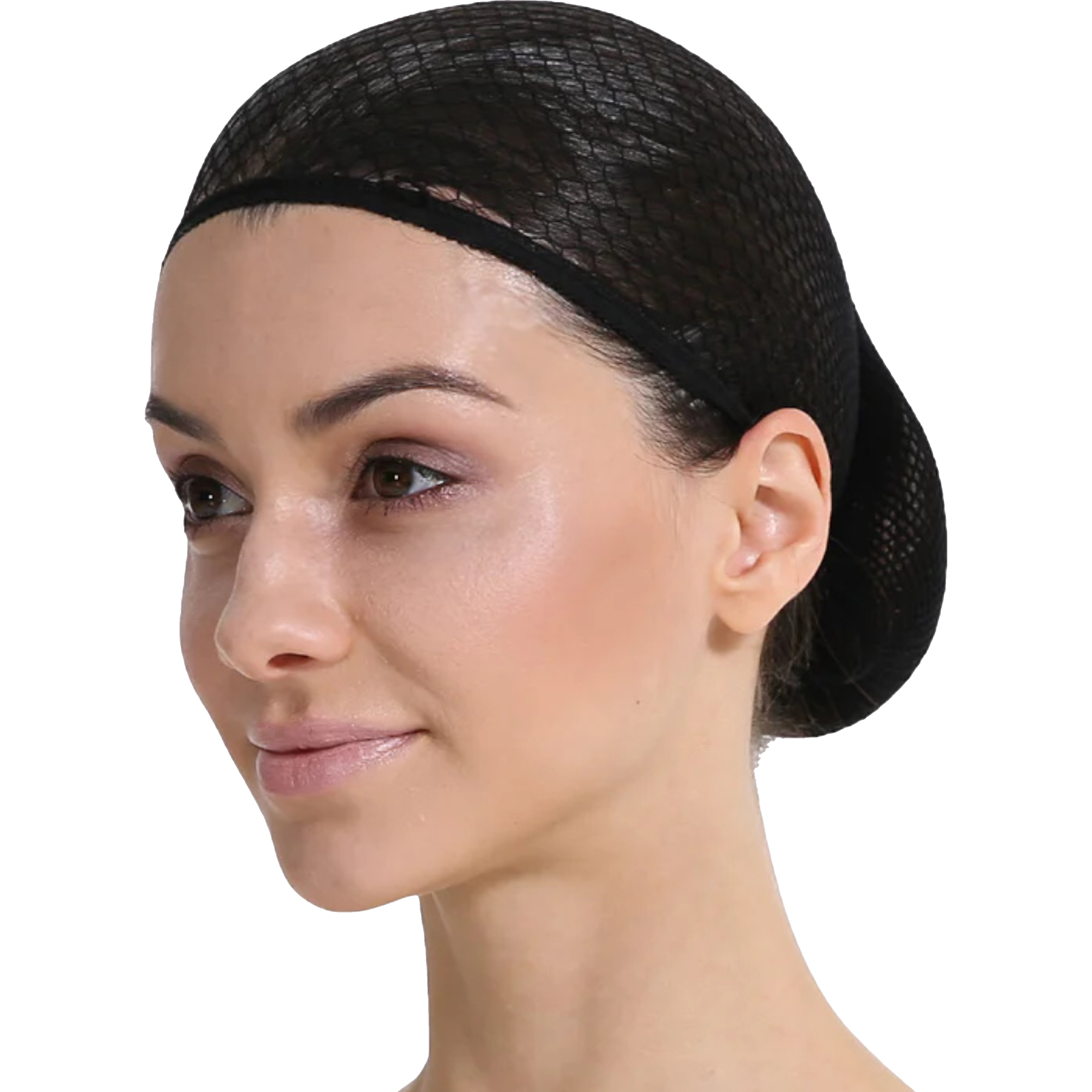Black Open Top Wig Cap