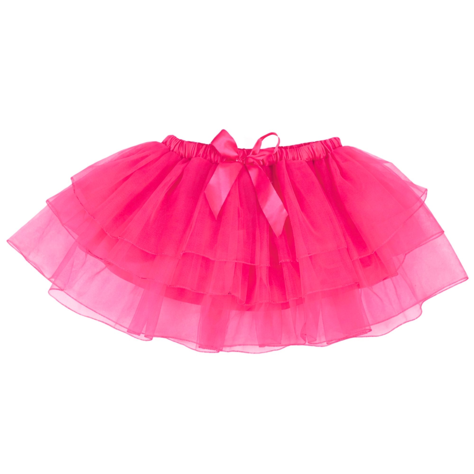 Adult Hot Pink Layered Deluxe Tutu 