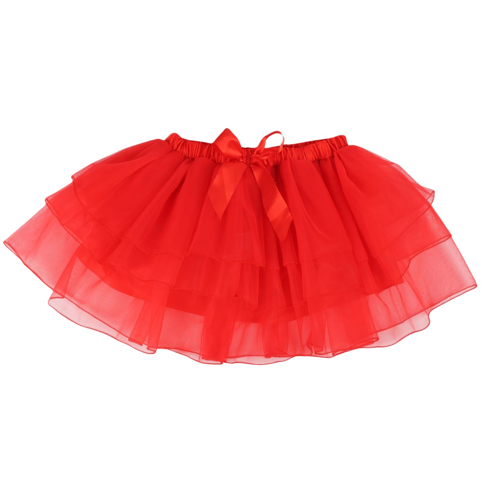 Adult Red Layered Deluxe Tutu