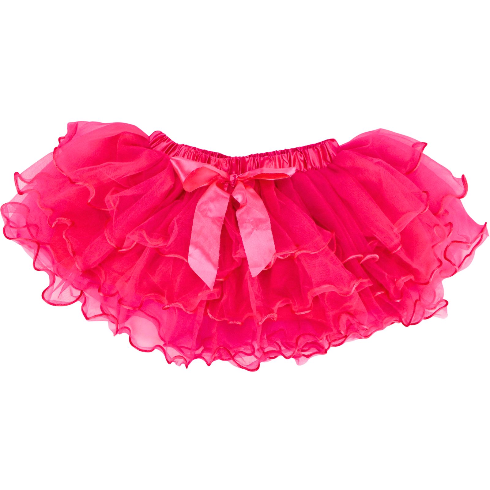 Kids Hot Pink Layered Deluxe Tutu