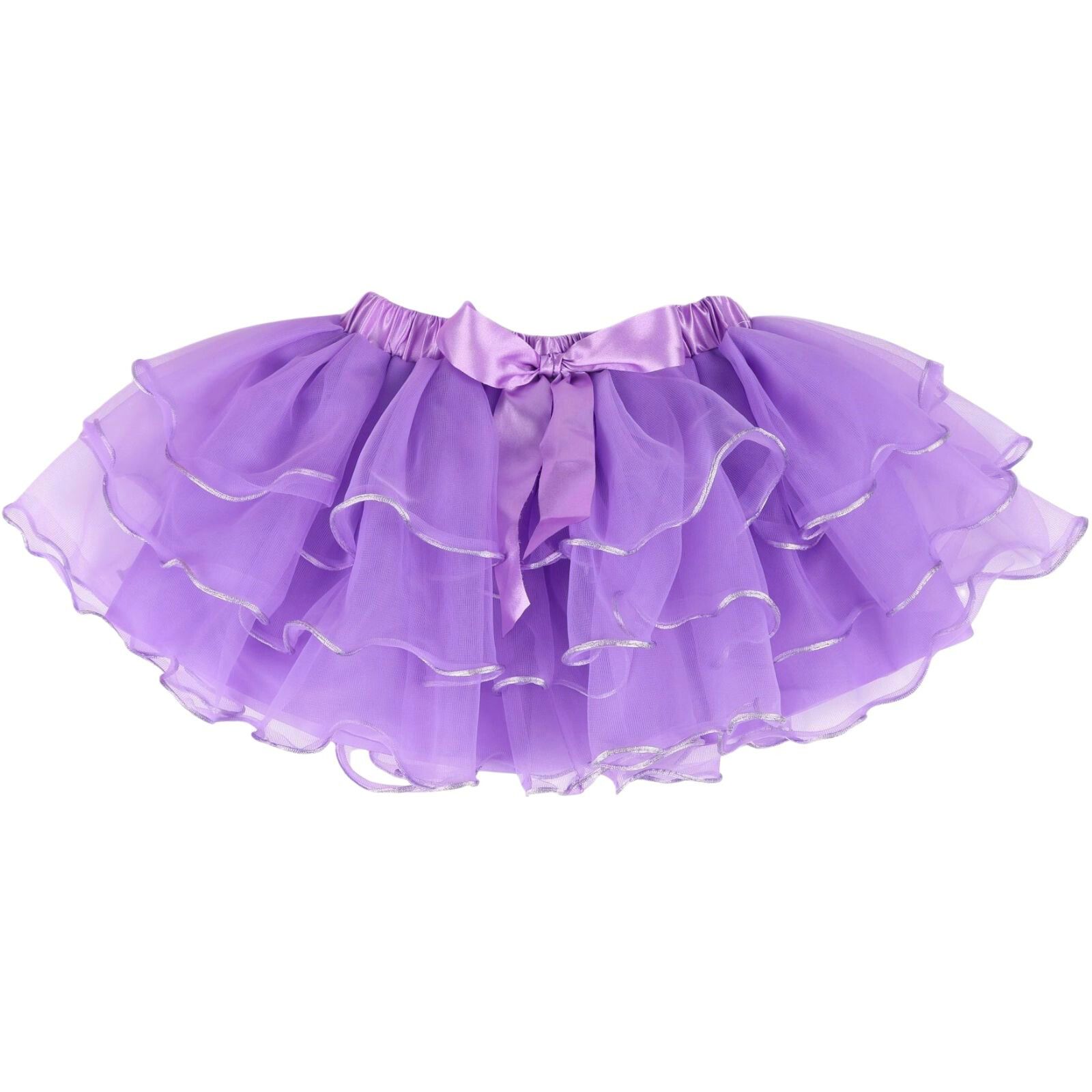 Kids Purple Layered Deluxe Tutu