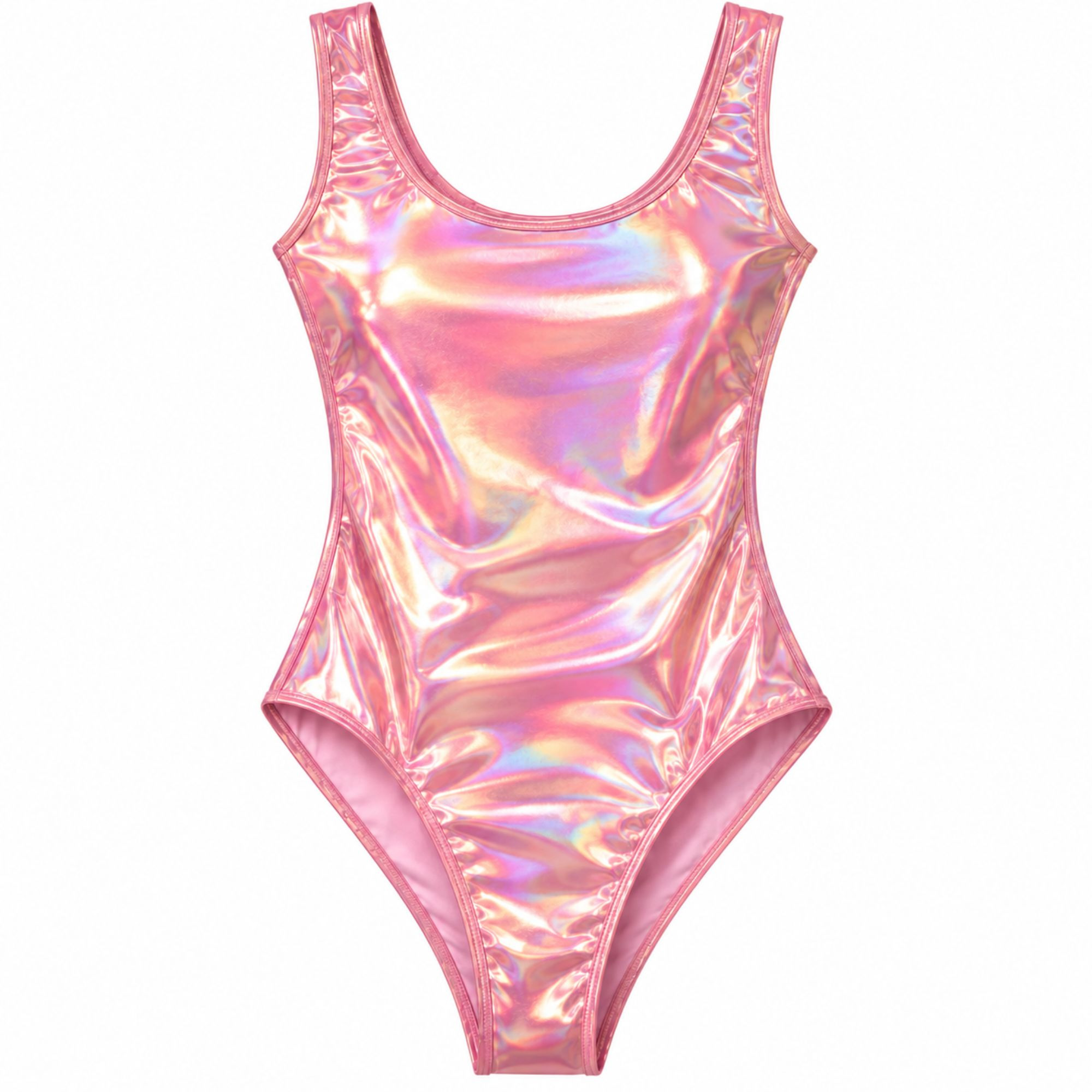 Women's Iridescent Pink Leotard Costume 