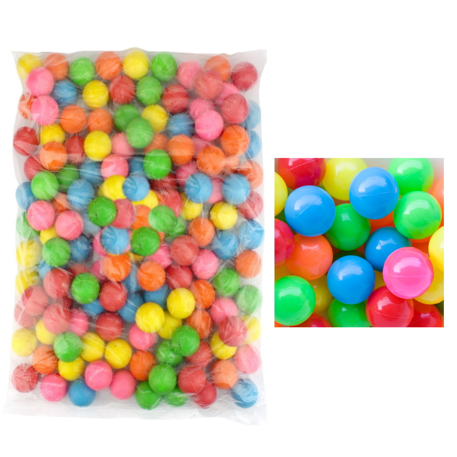 Colourful Mini High Bounce Balls 2.5cm (Bulk Pack of 144)