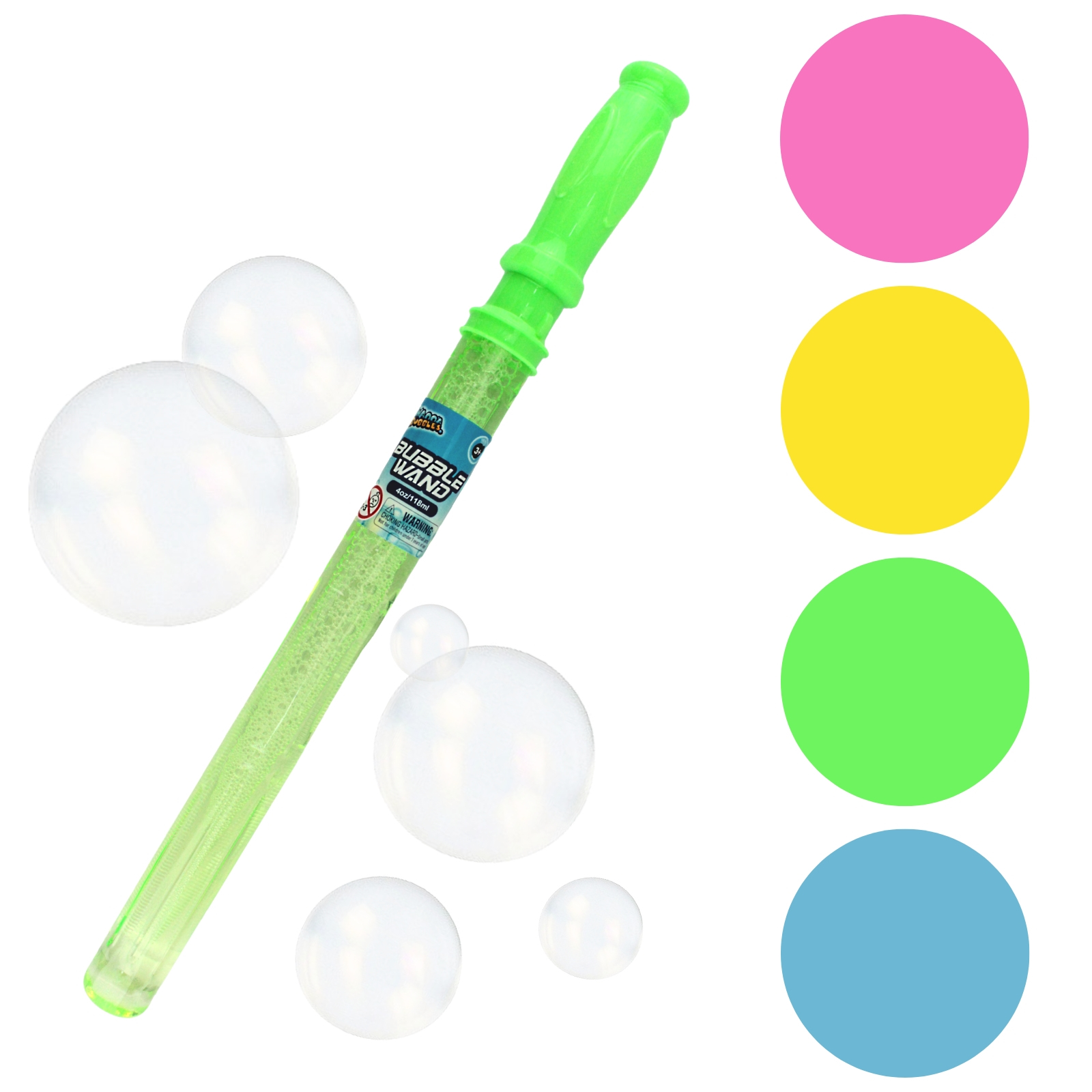 Coloured Bubble Wand 118ml (1 Only)