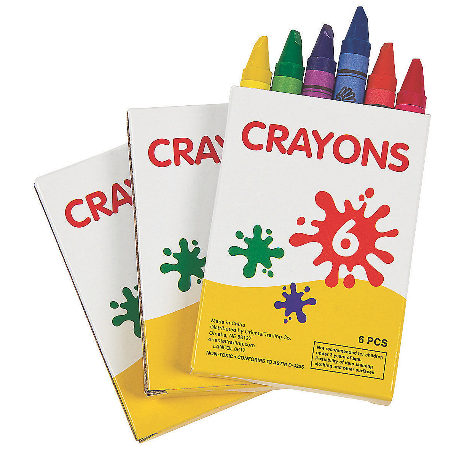 Mini Crayons Bulk Buy (48 Packs)