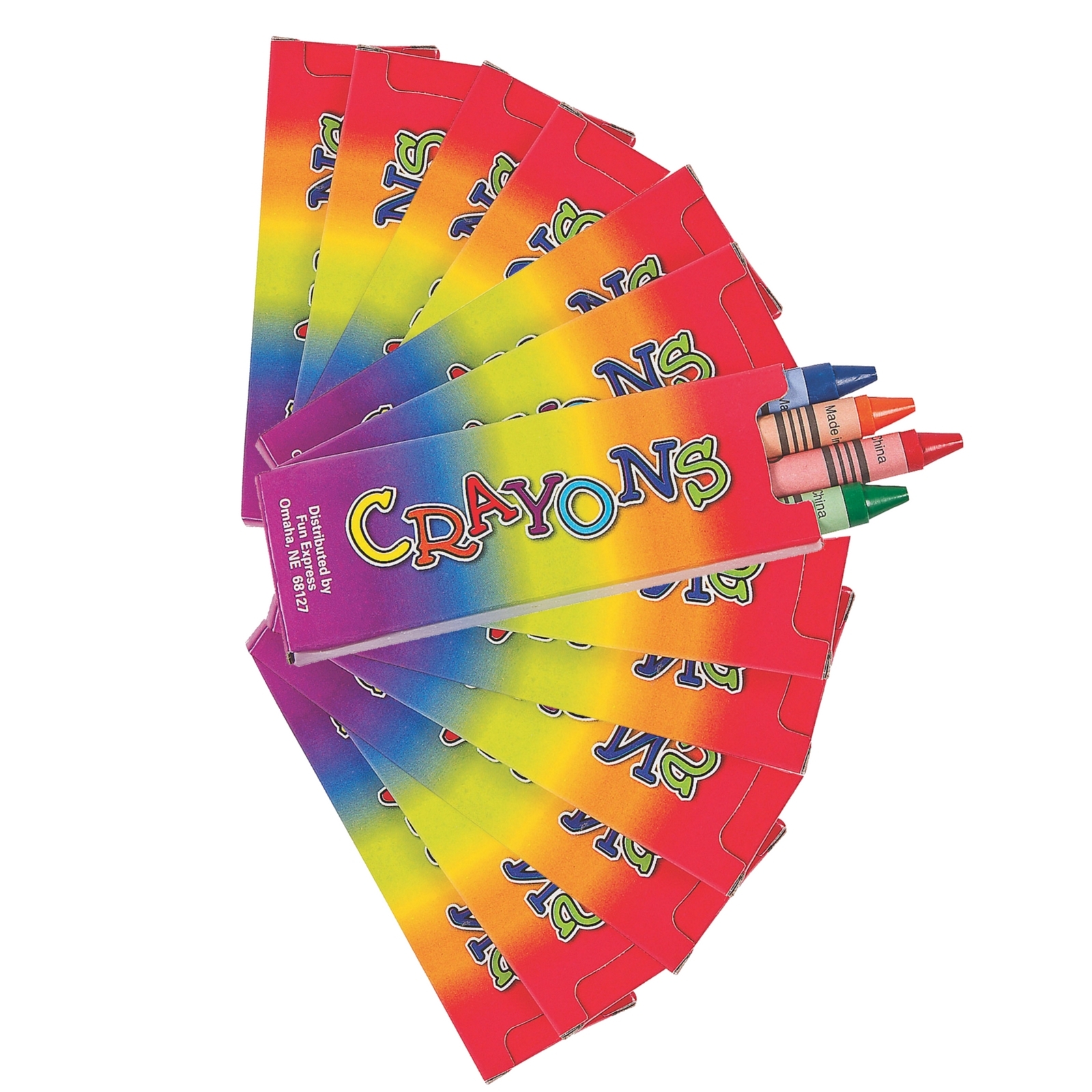 Value Mini Crayons (Pack of 12)