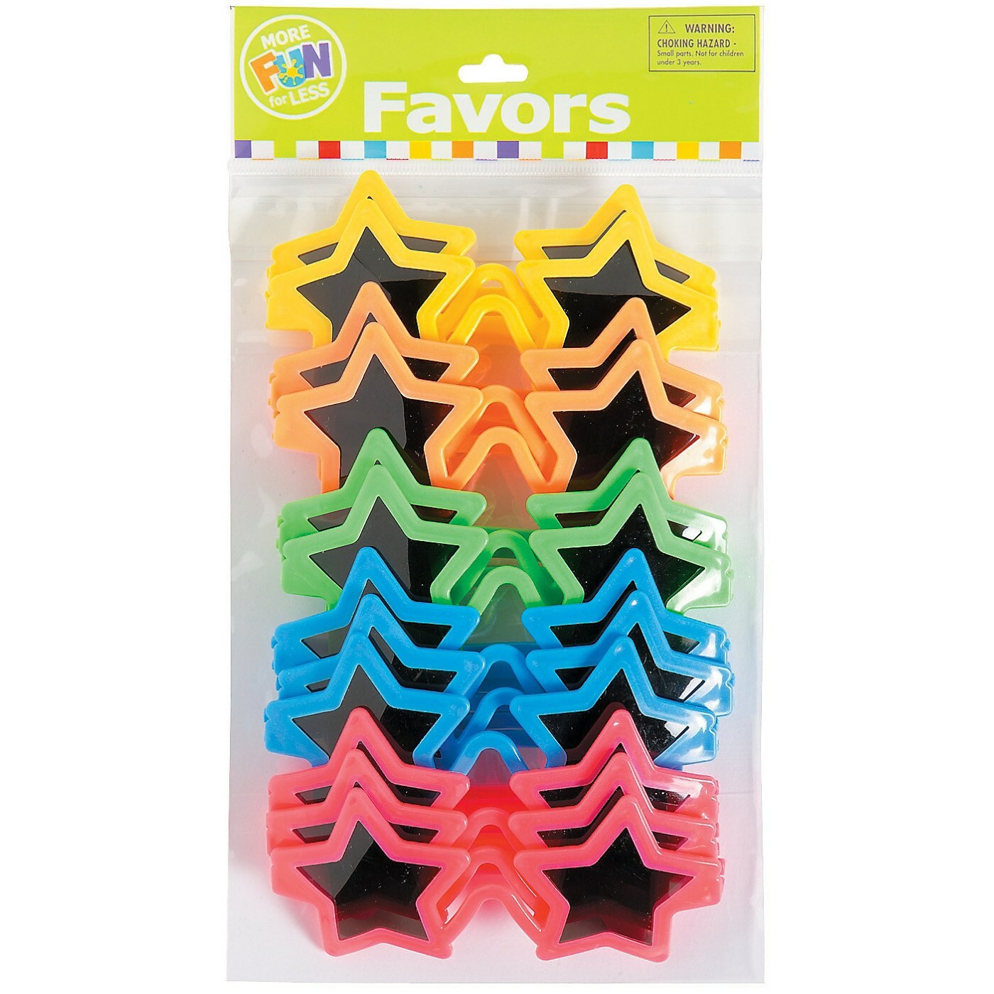 Star Glasses (Pack of 12)