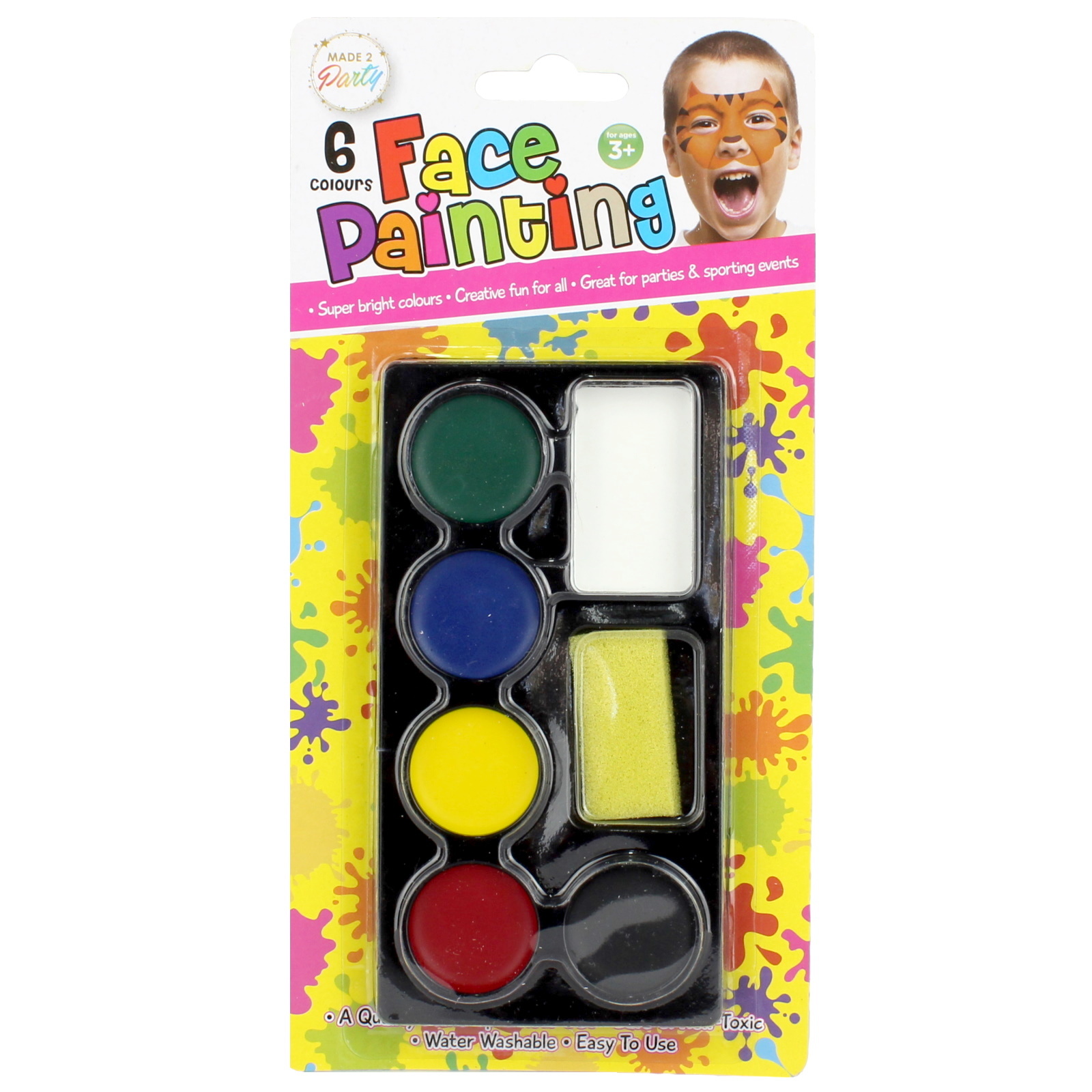 Face Painting Kit (6 Colours)