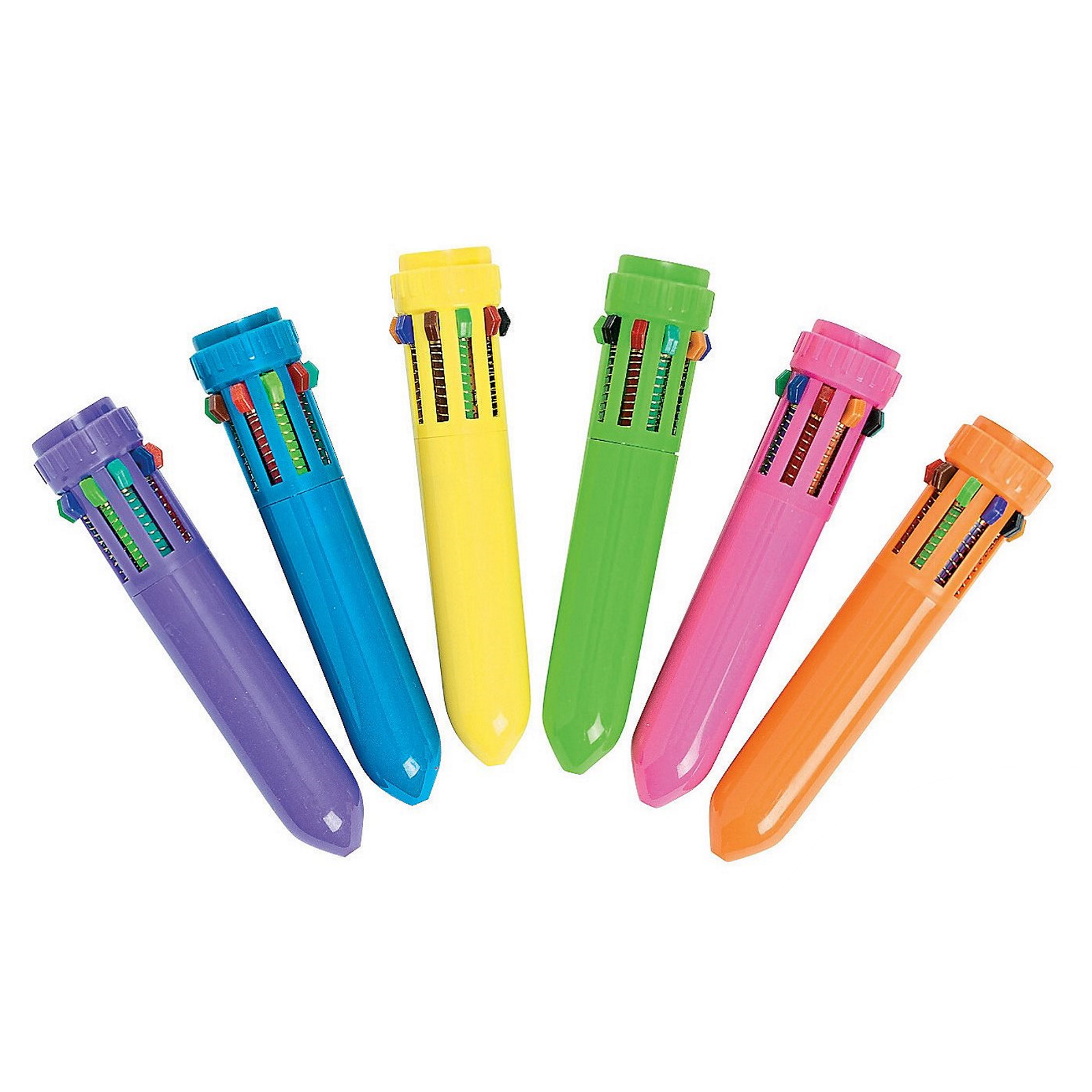 Mini Neon 10 in 1 Pens (Pack of 12)