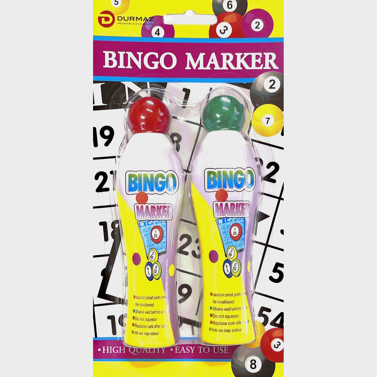 Bingo Markers (Pack  of 2) 
