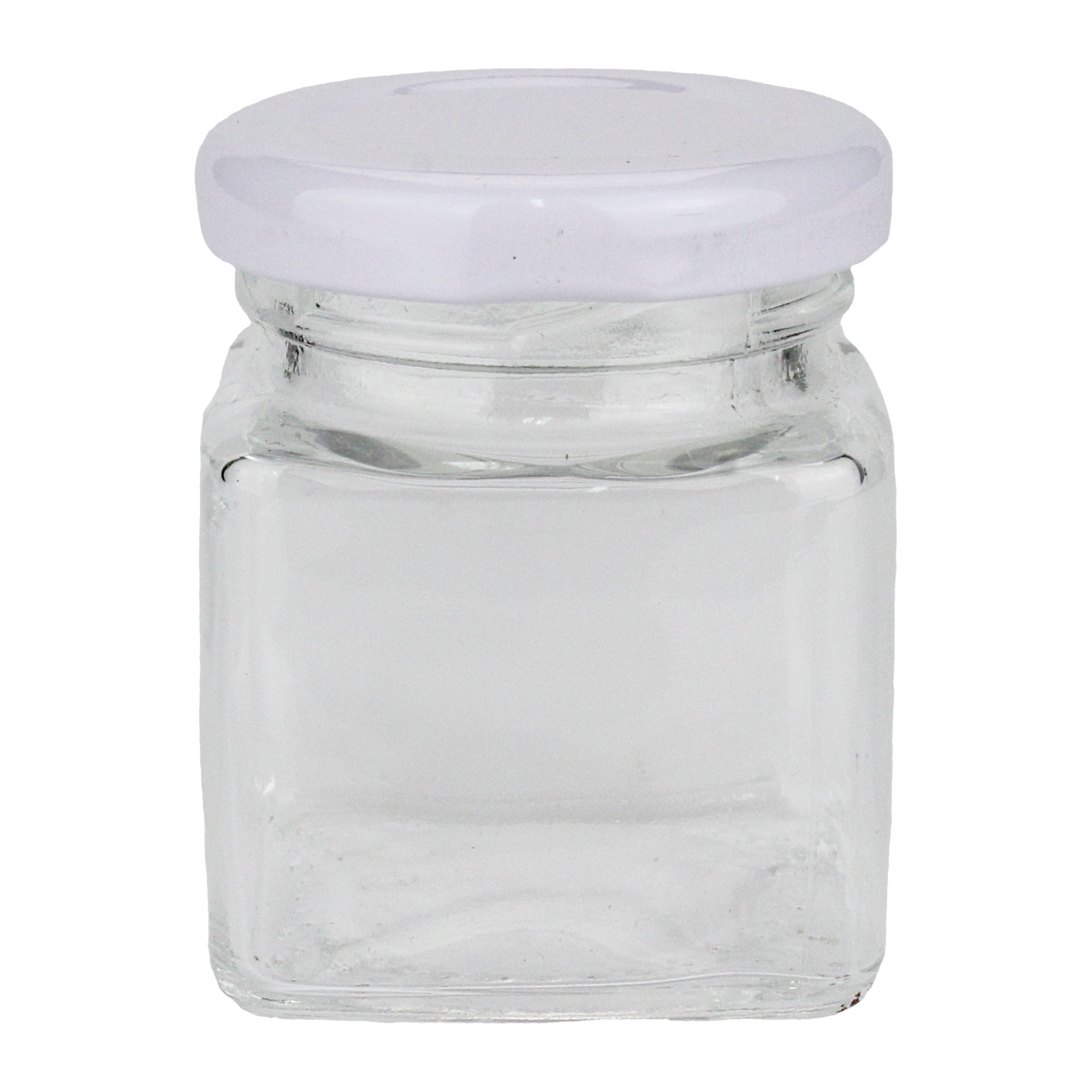 Mini Square Glass Preserving Jar 50ml