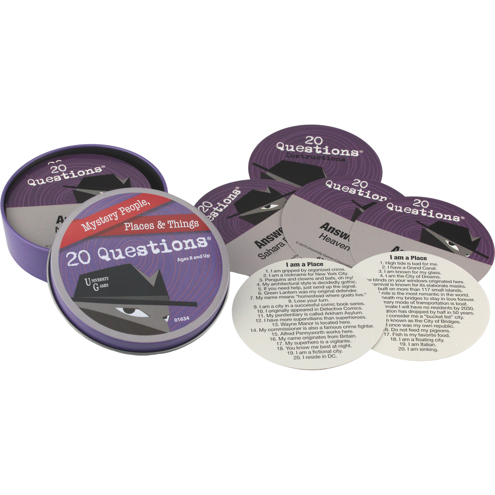 Mystery People, Places and Things 20 Questions