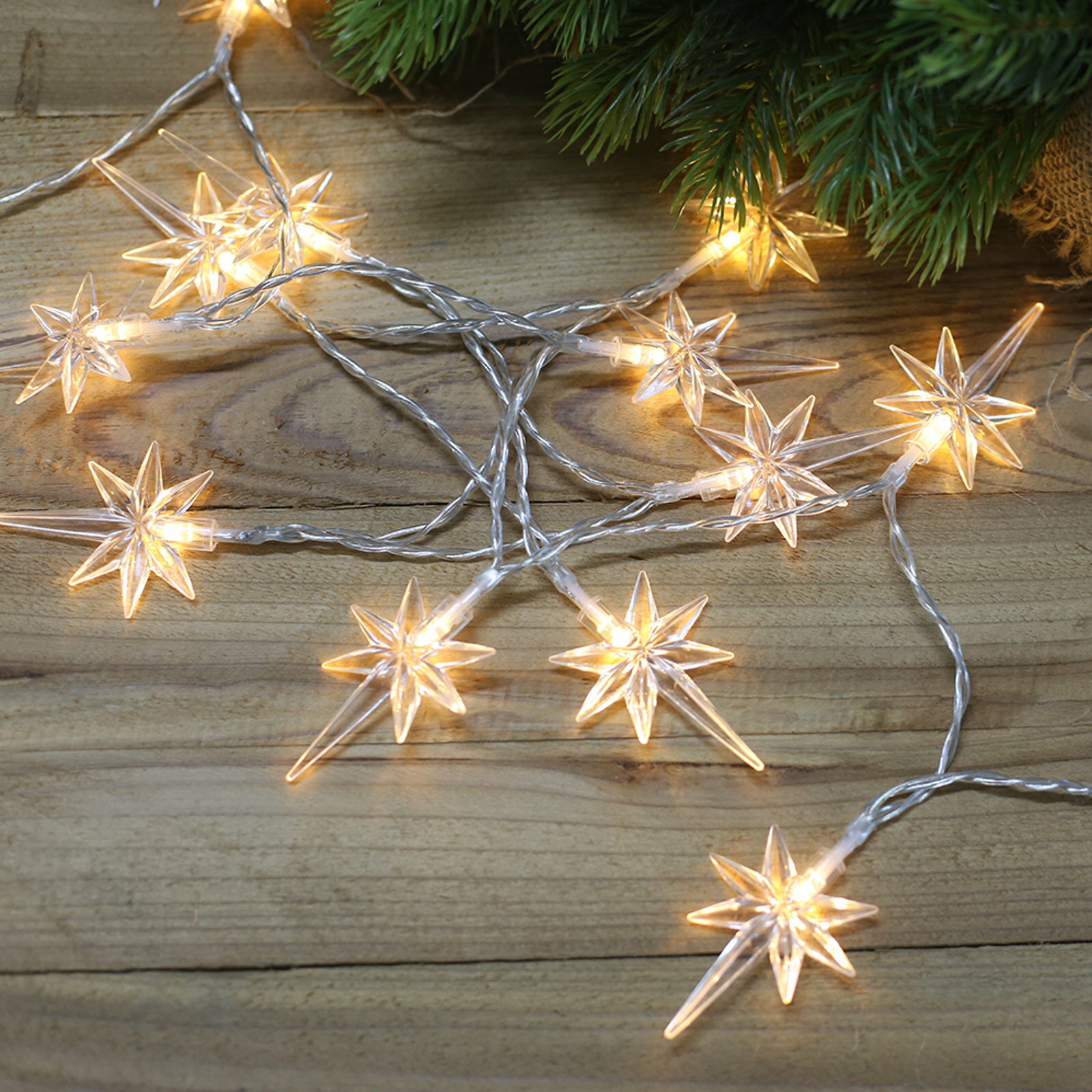 Christmas Star LED String Lights