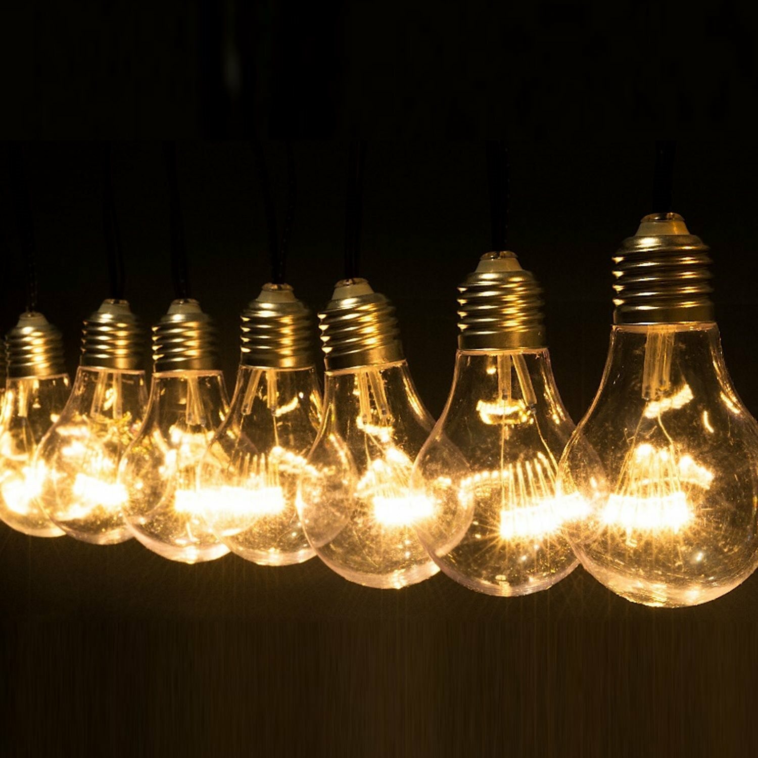 Warm White Lamp Bulbs LED String Lights