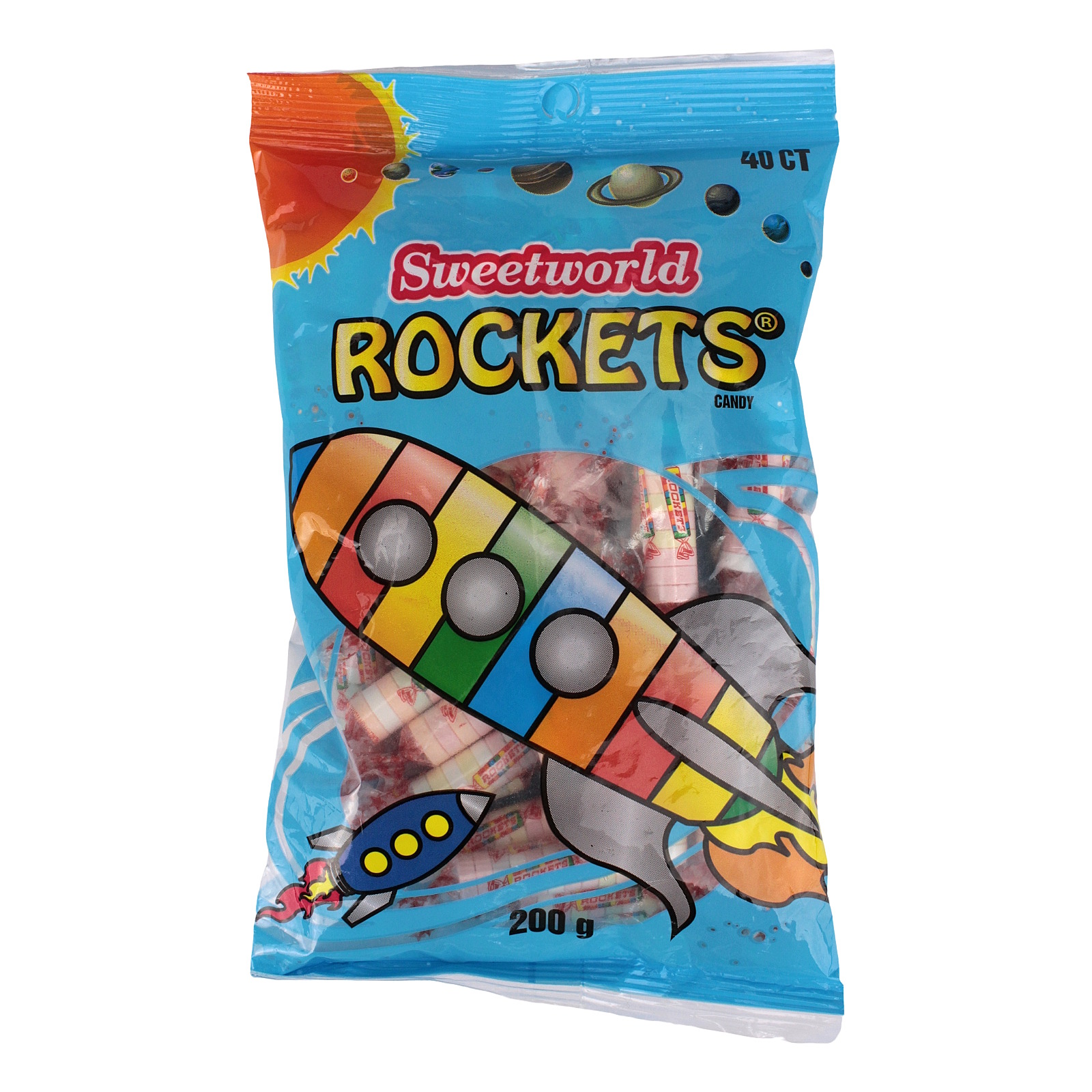 Sweetworld Rockets 40pk (200g)