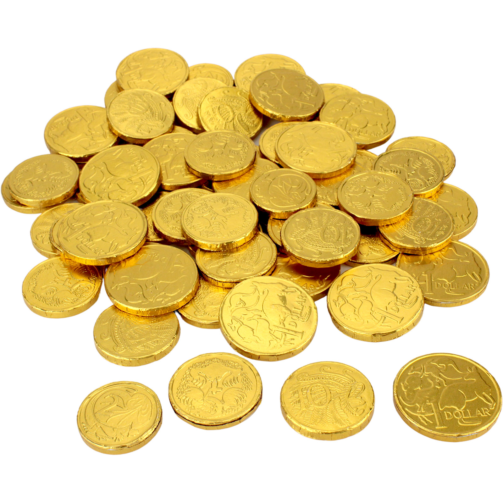 Milk Chocolate Gold Coins (454g Bag) 