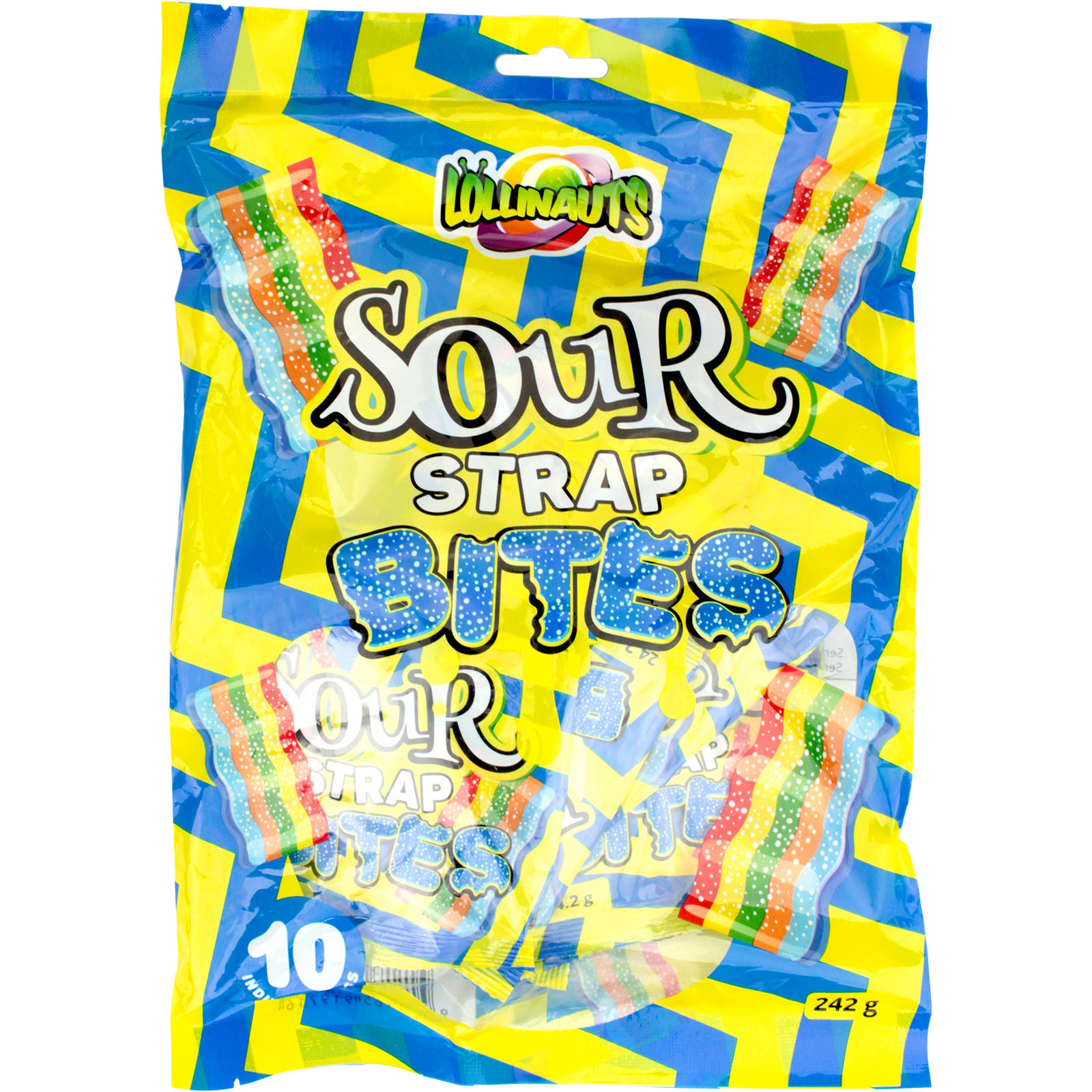Rainbow Sour Strap Bites (Pack of 10)  