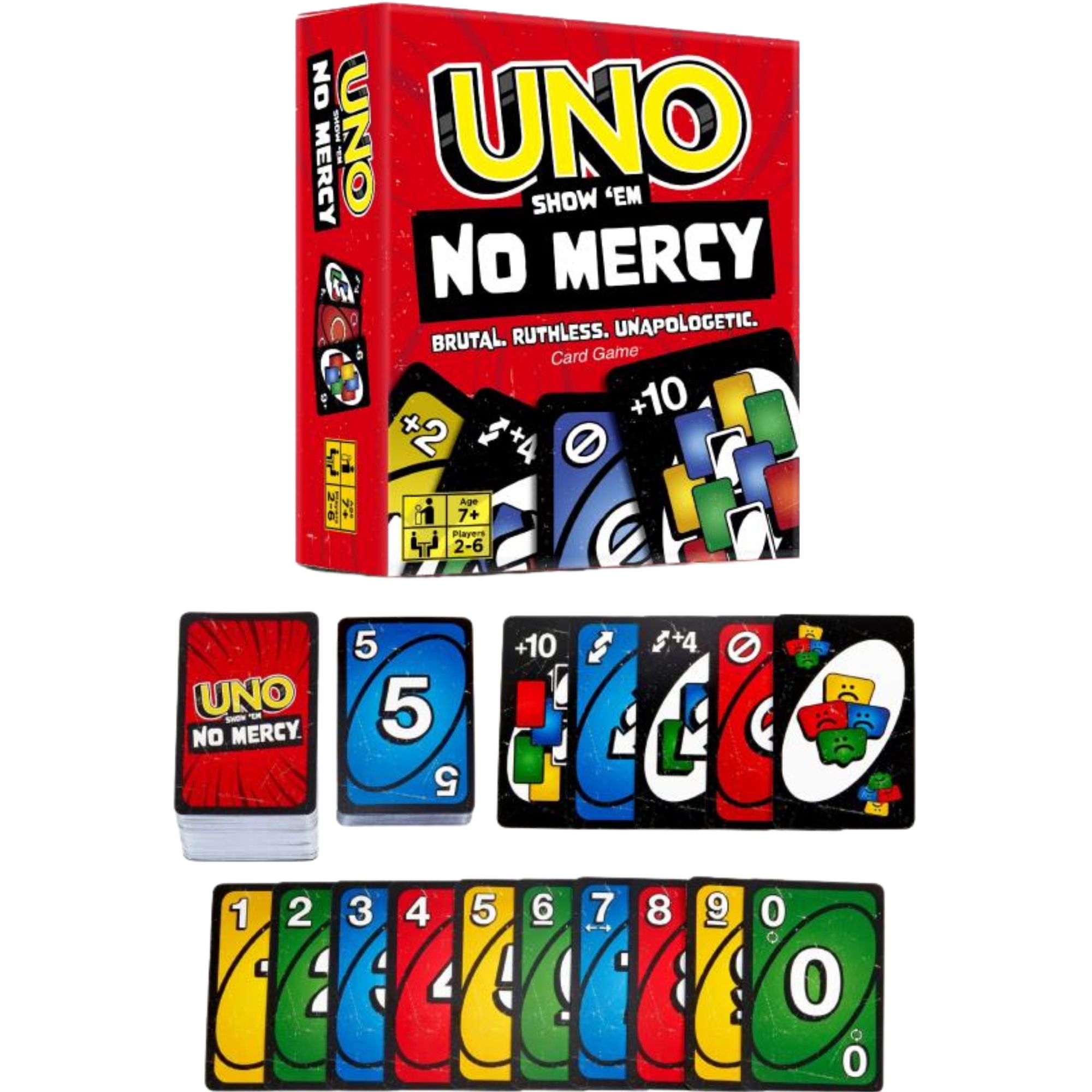 Uno Show 'Em No Mercy Card Game (1 Deck)