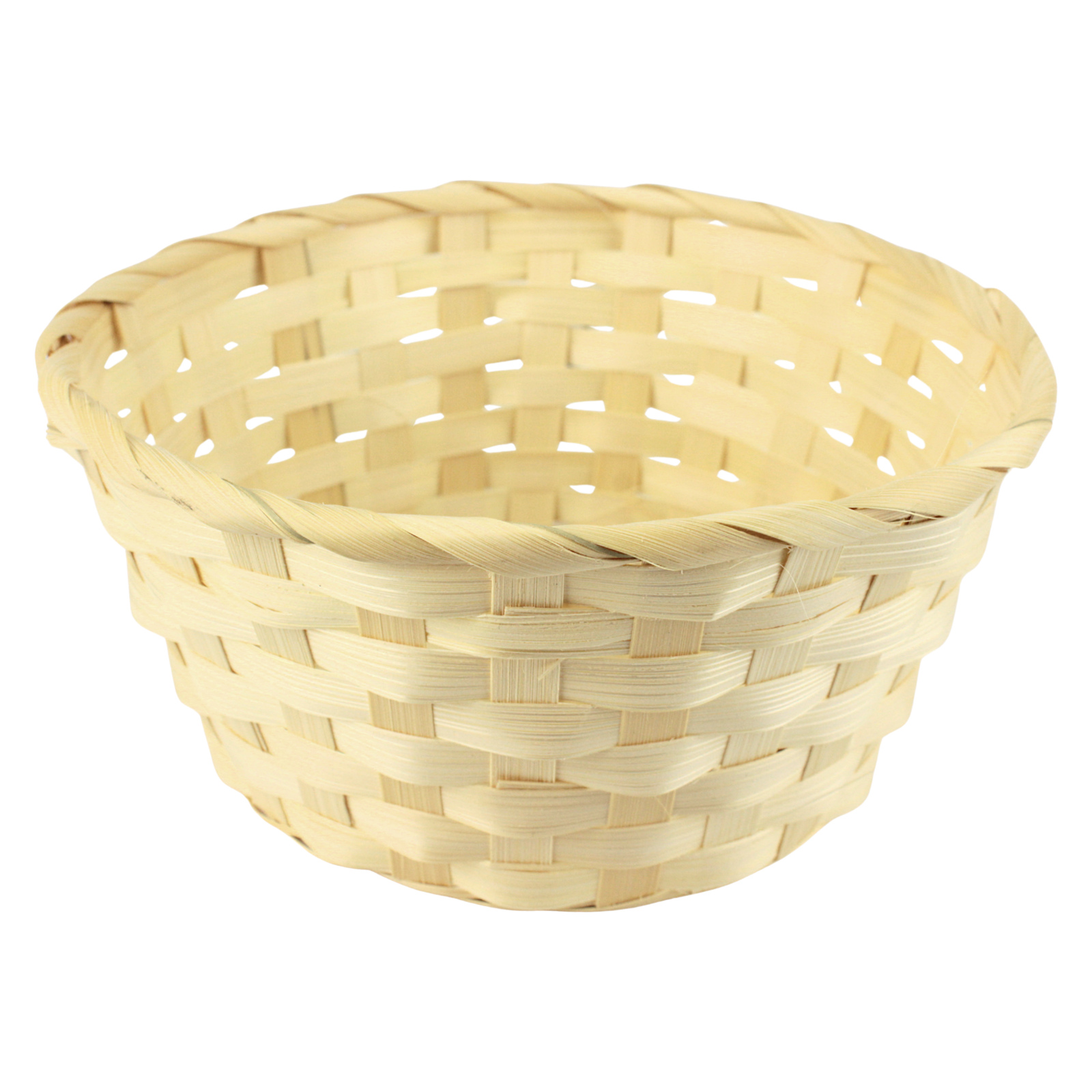 Round Wicker Gift Basket 20cm 