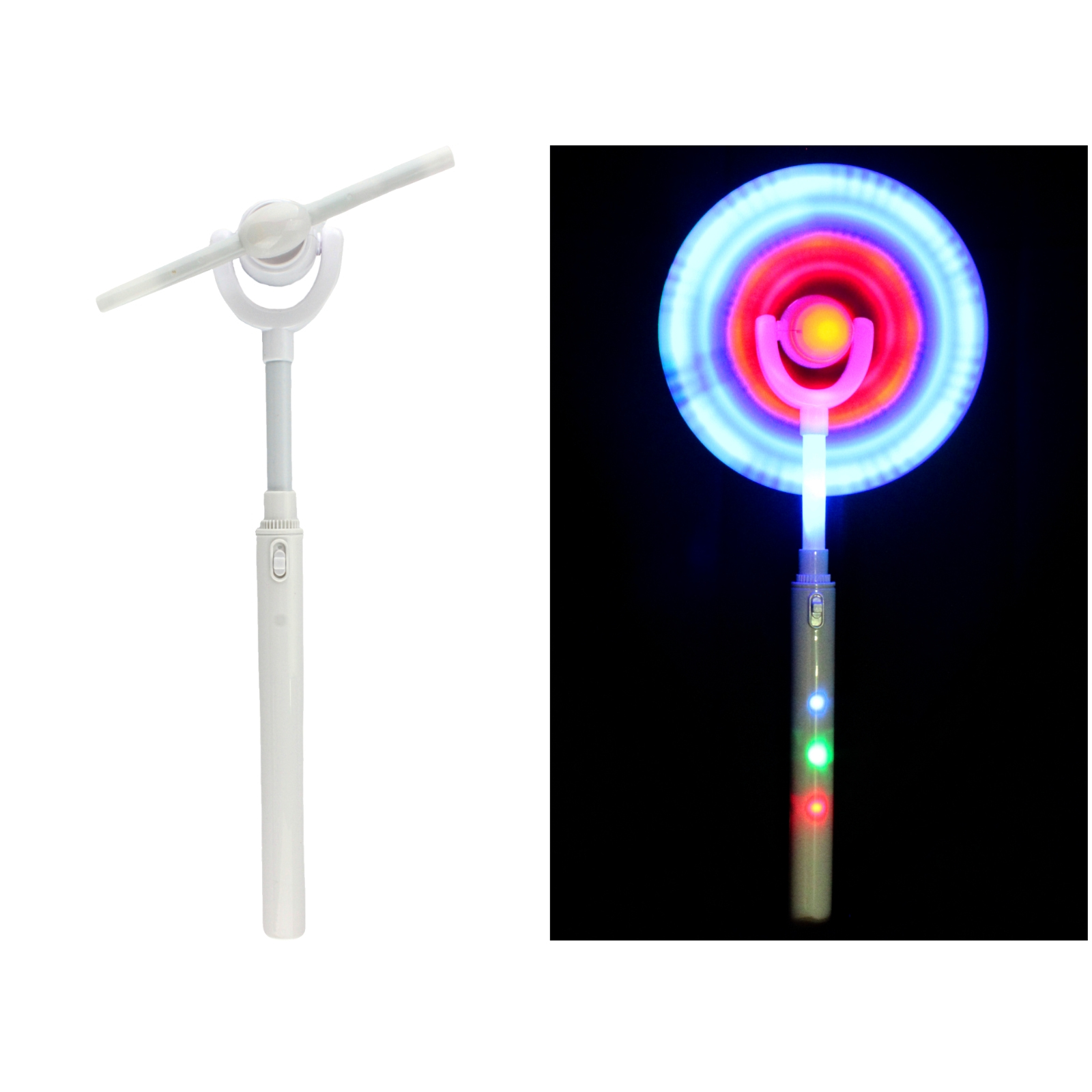 Flashing LED Windmill