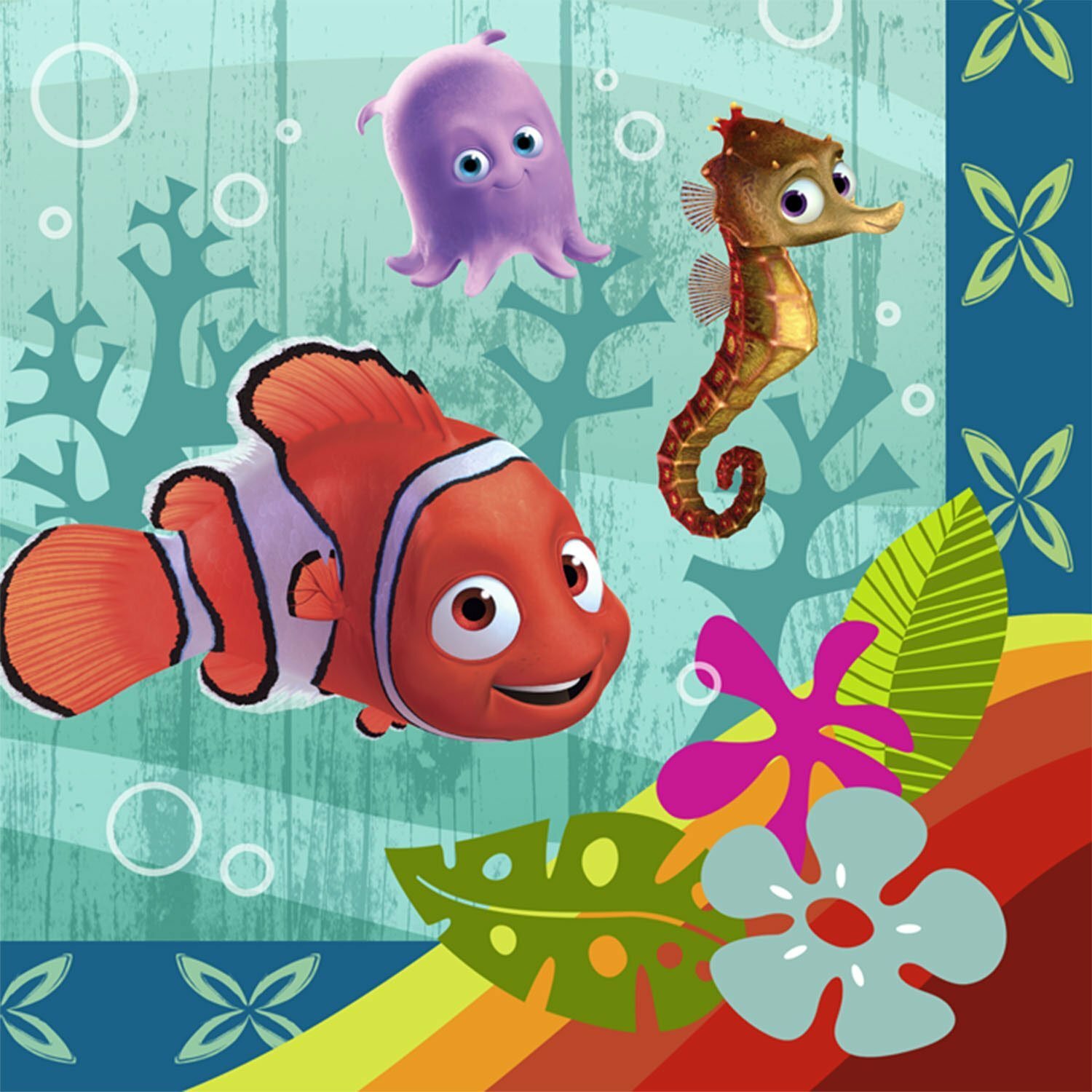Finding Nemo Large Napkins / Serviettes (Pack of 16)