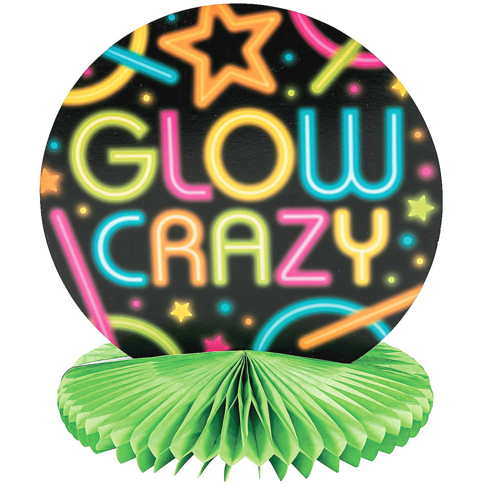 Neon Glow Party Centrepiece