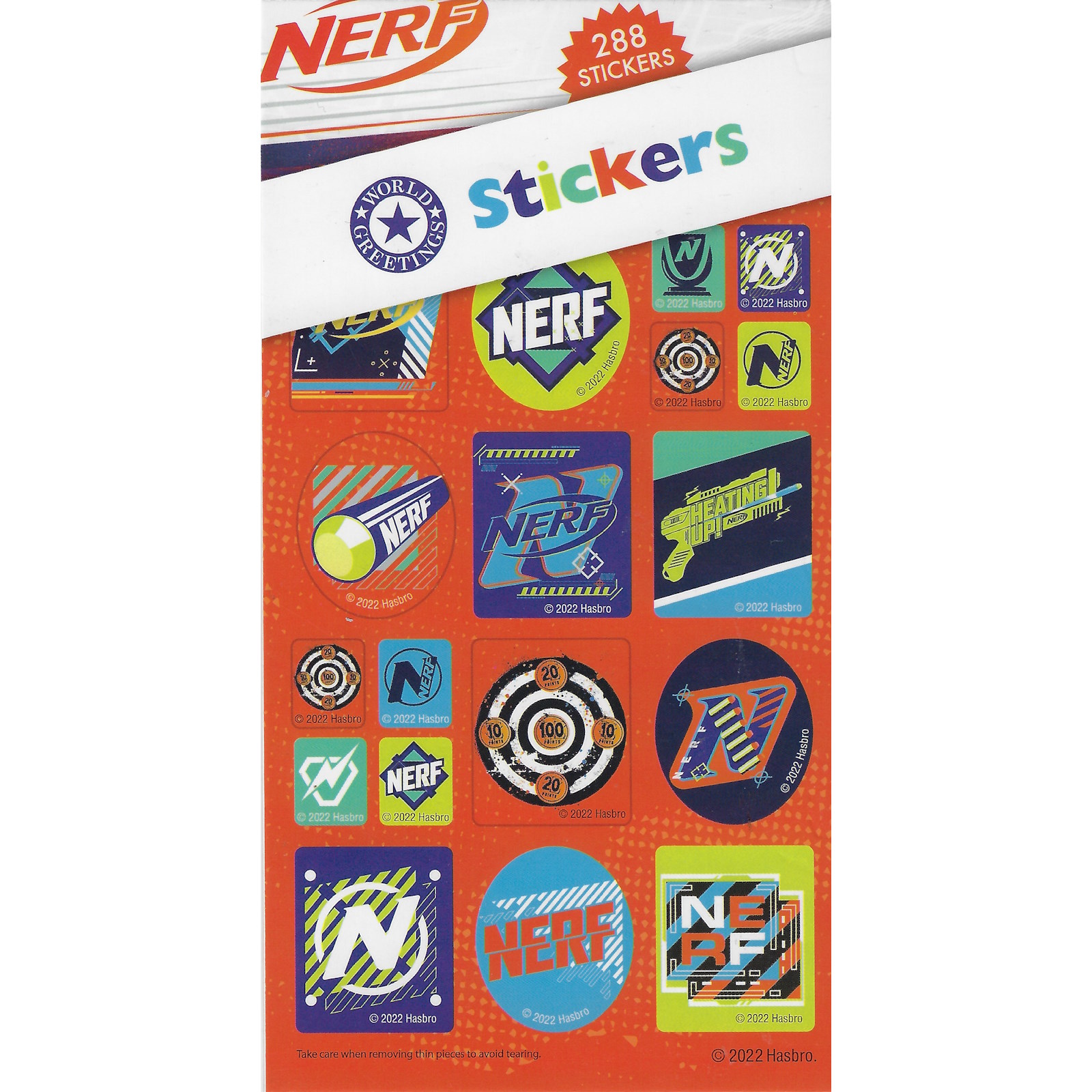 Nerf Sticker Book (12 Sheets)