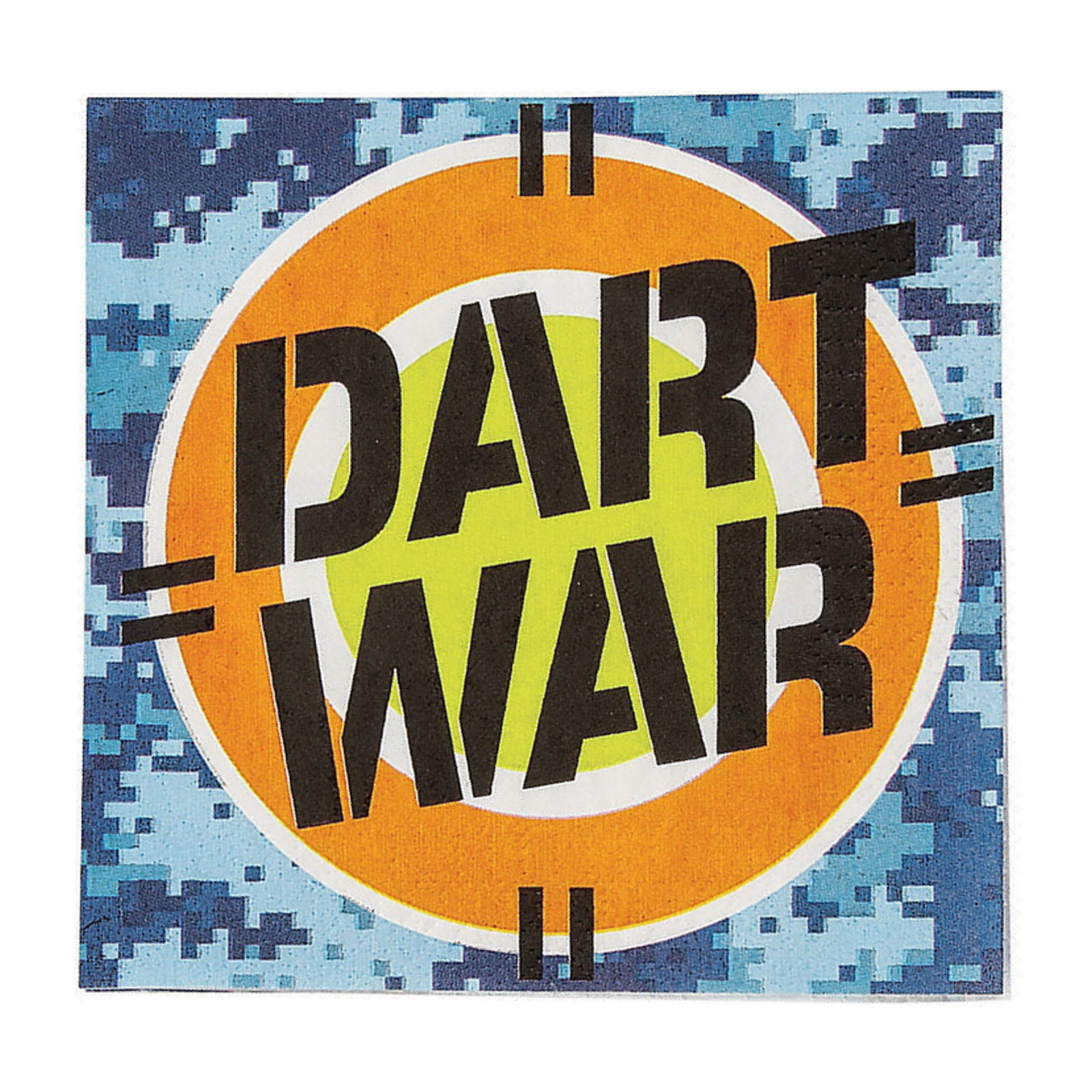 Dart Battle Party Small Napkins / Serviettes (Pack of 16)