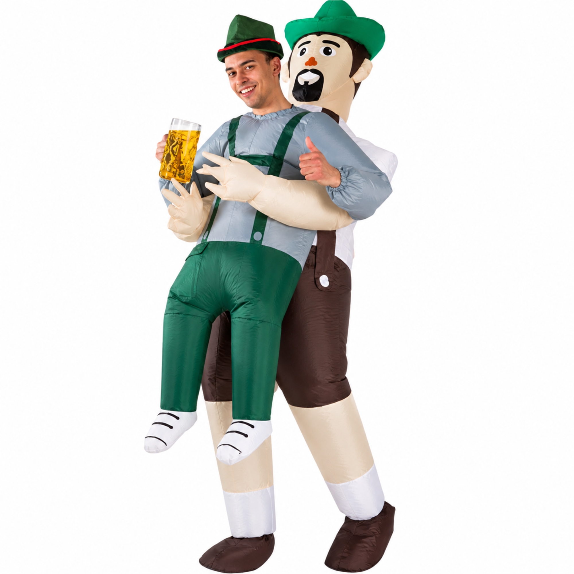 Adult Bavarian Man Inflatable Costume