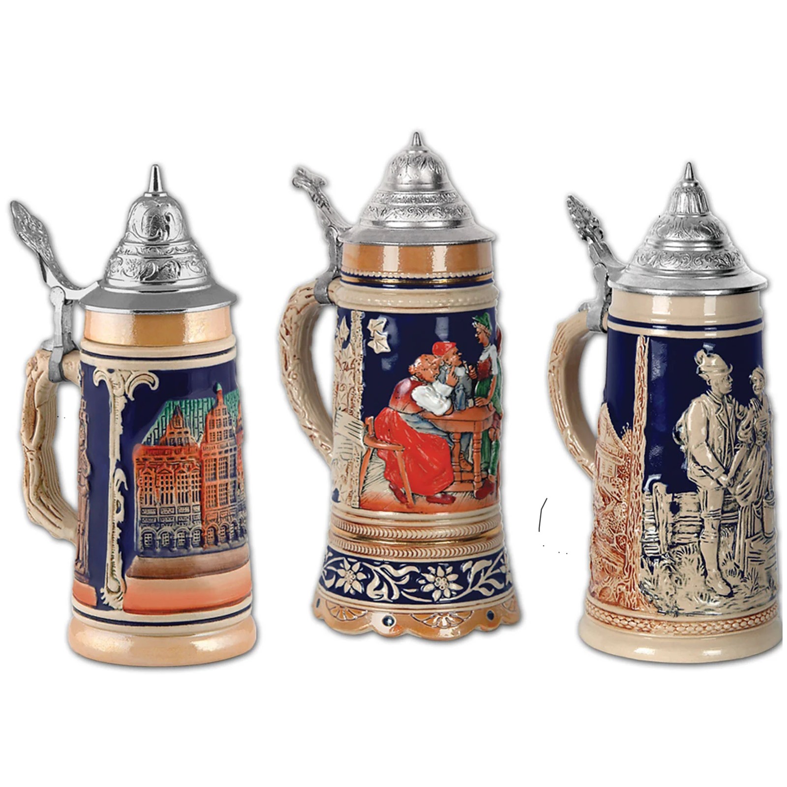 Oktoberfest Stein Cutout Wall Decorations (Pack of 3)