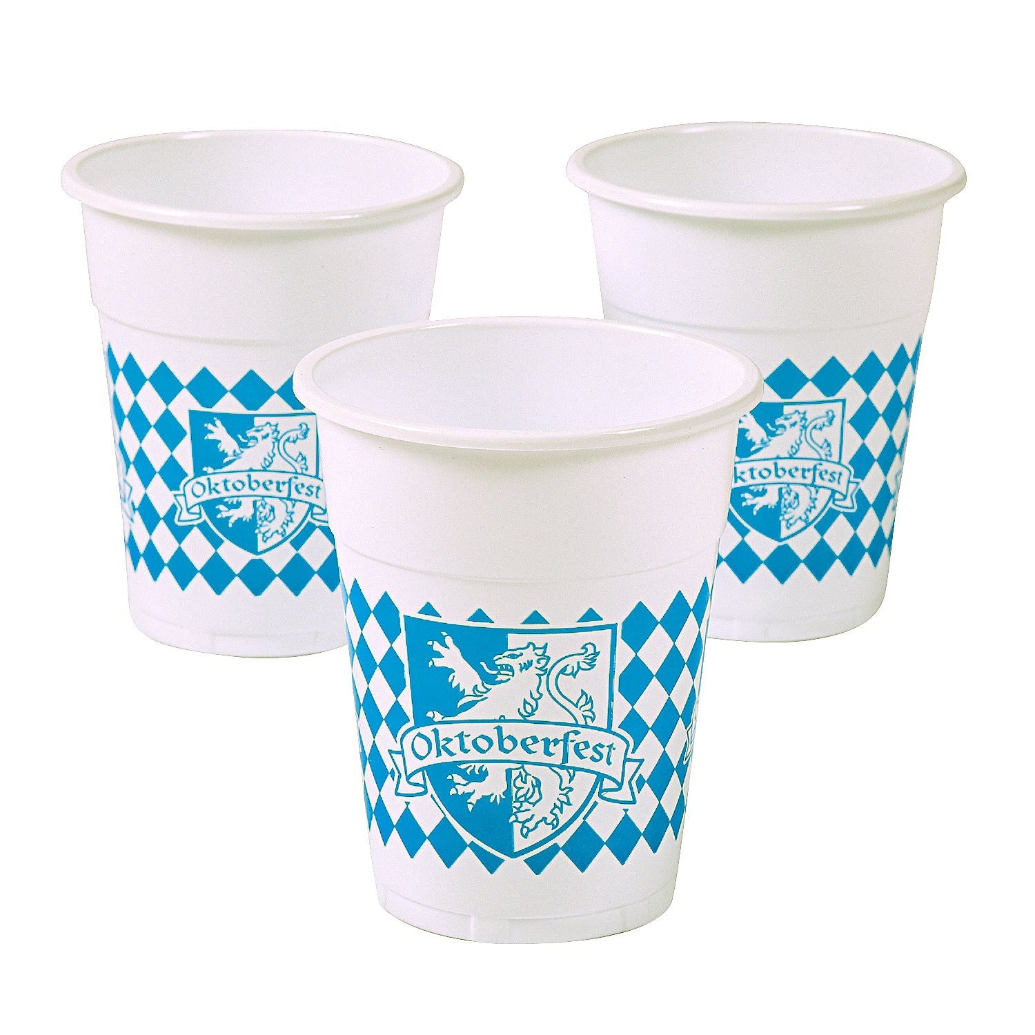 Oktoberfest Plastic Cups (Pack of 20)