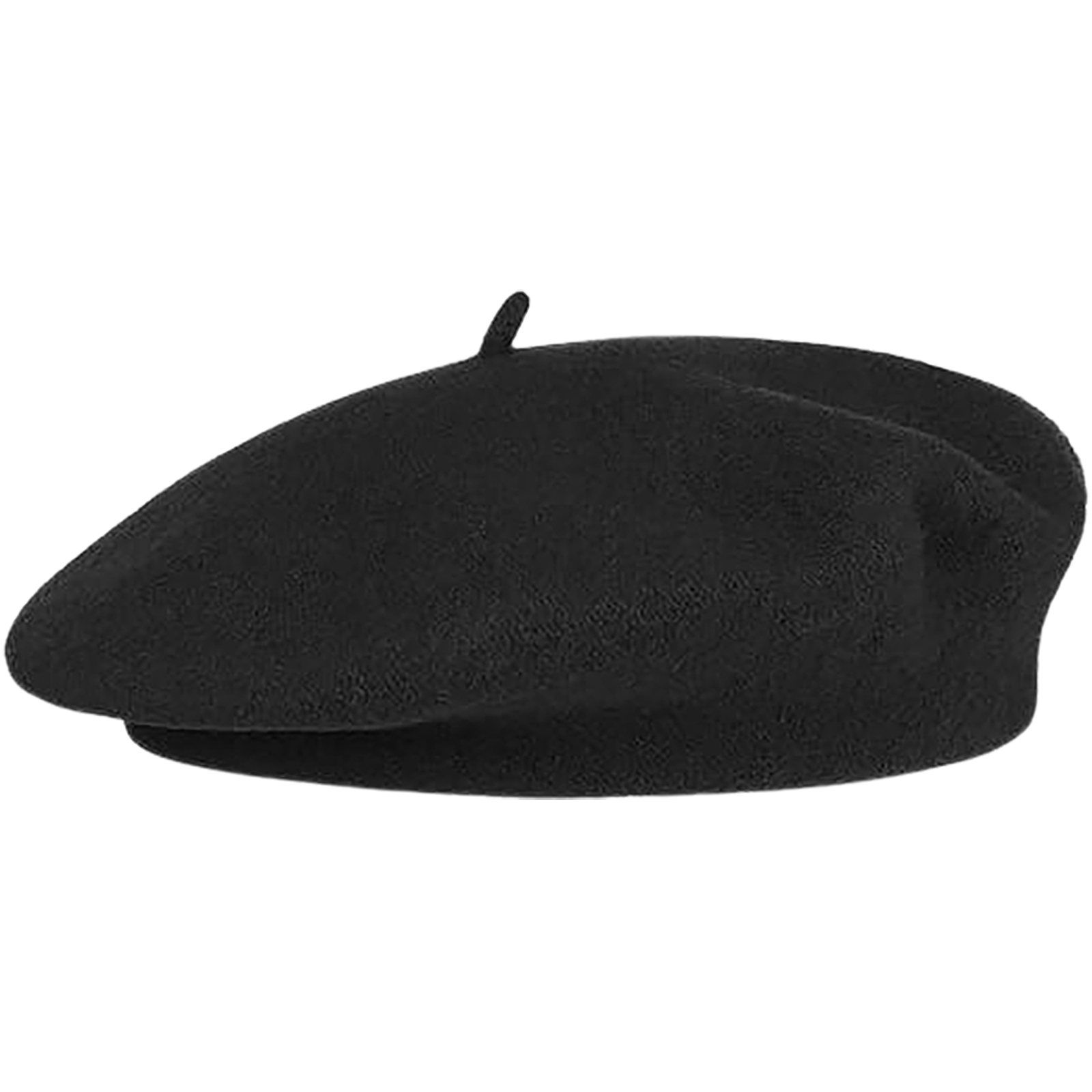 Adult Black French Beret 