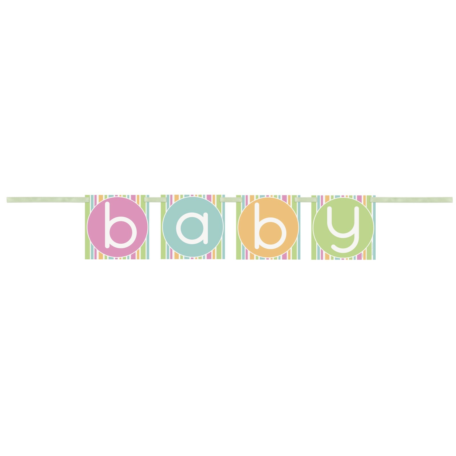 Pastel Baby Shower Banner