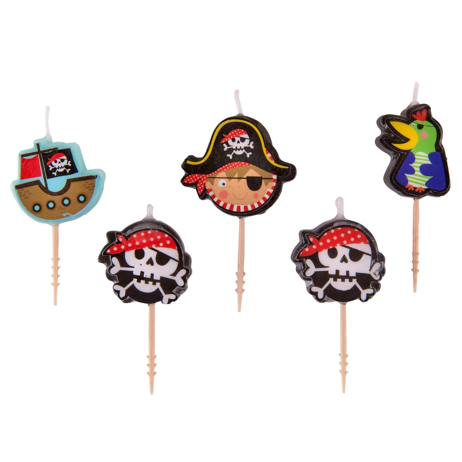 Little Pirate Candles (Set of 5)
