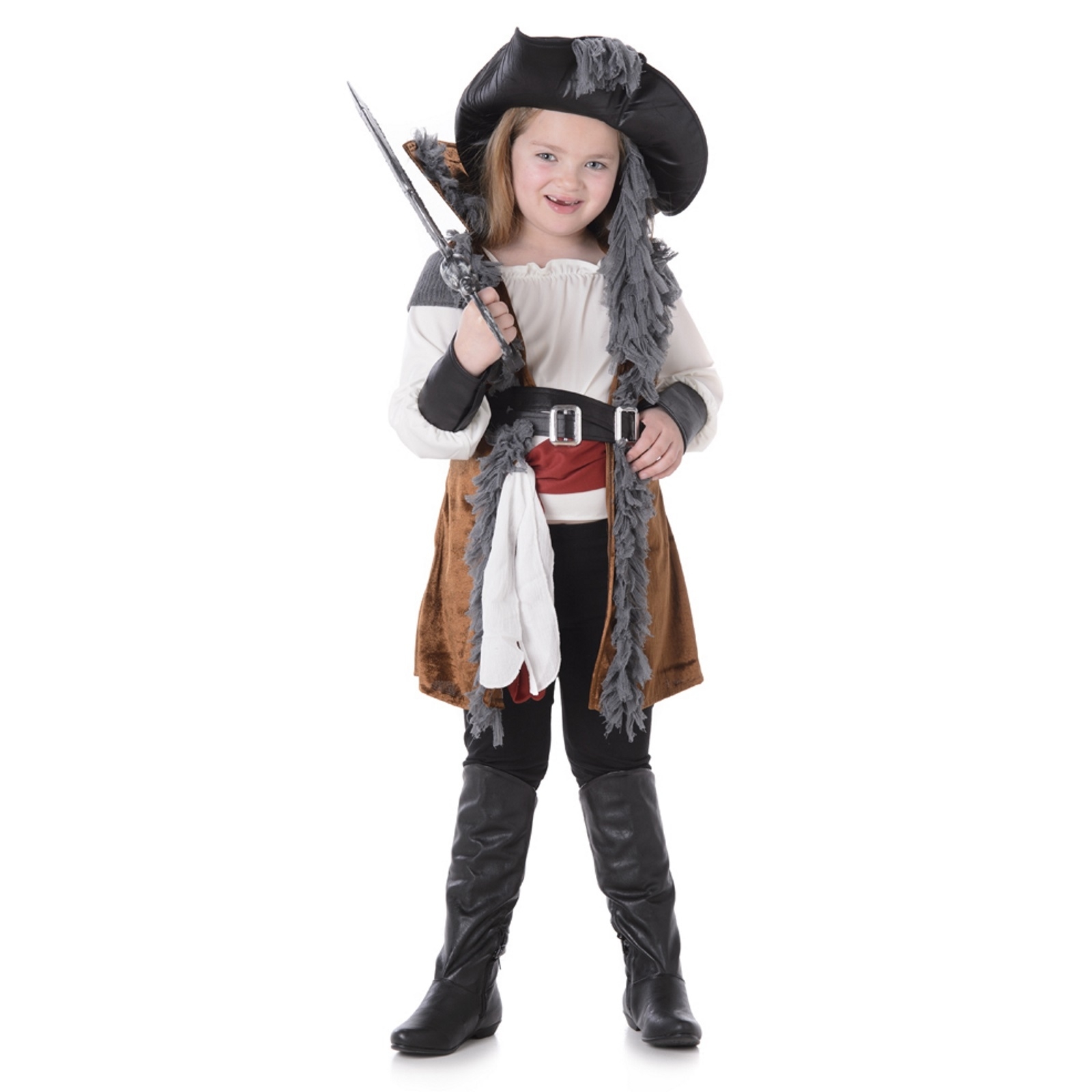 Pirate Girl Childs Costume Small