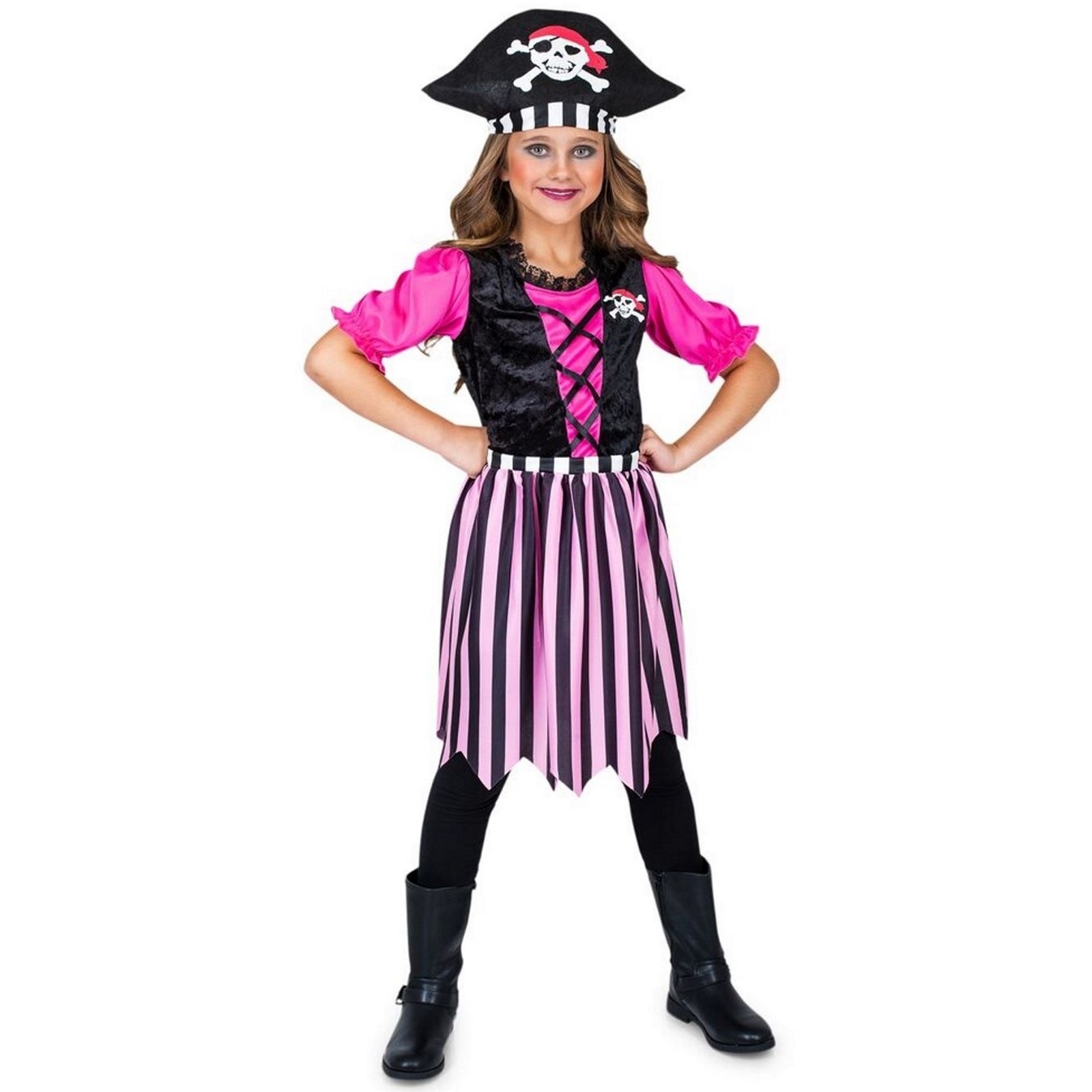 High Seas Pirate Girl Childs Costume Large
