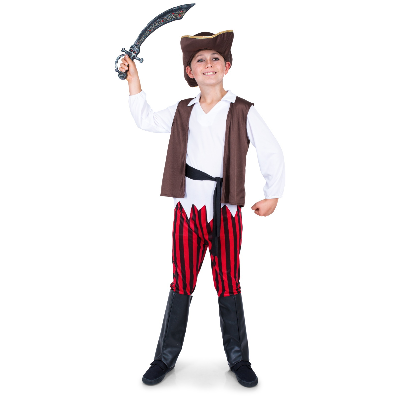 Ship Mate Pirate Boy Costume Small