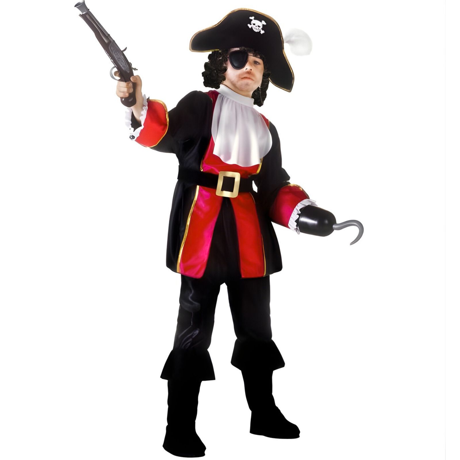 Pirate Captain Boys Costume 8-10 Years