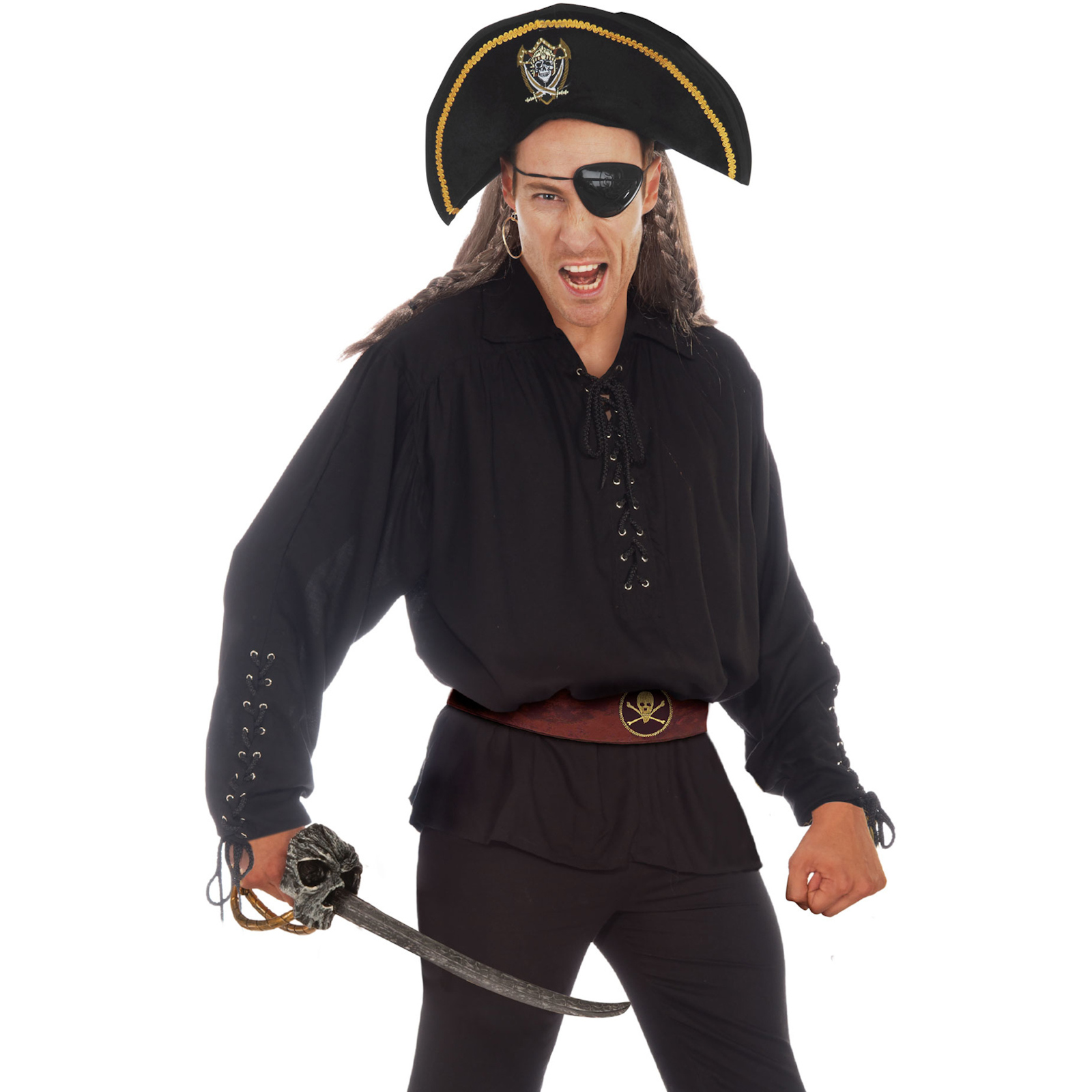 Men's Pirate Shirt Costume