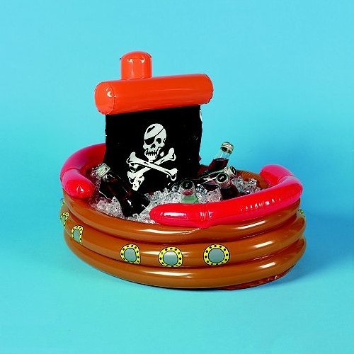 Inflatable Pirate Ship Drinks Cooler