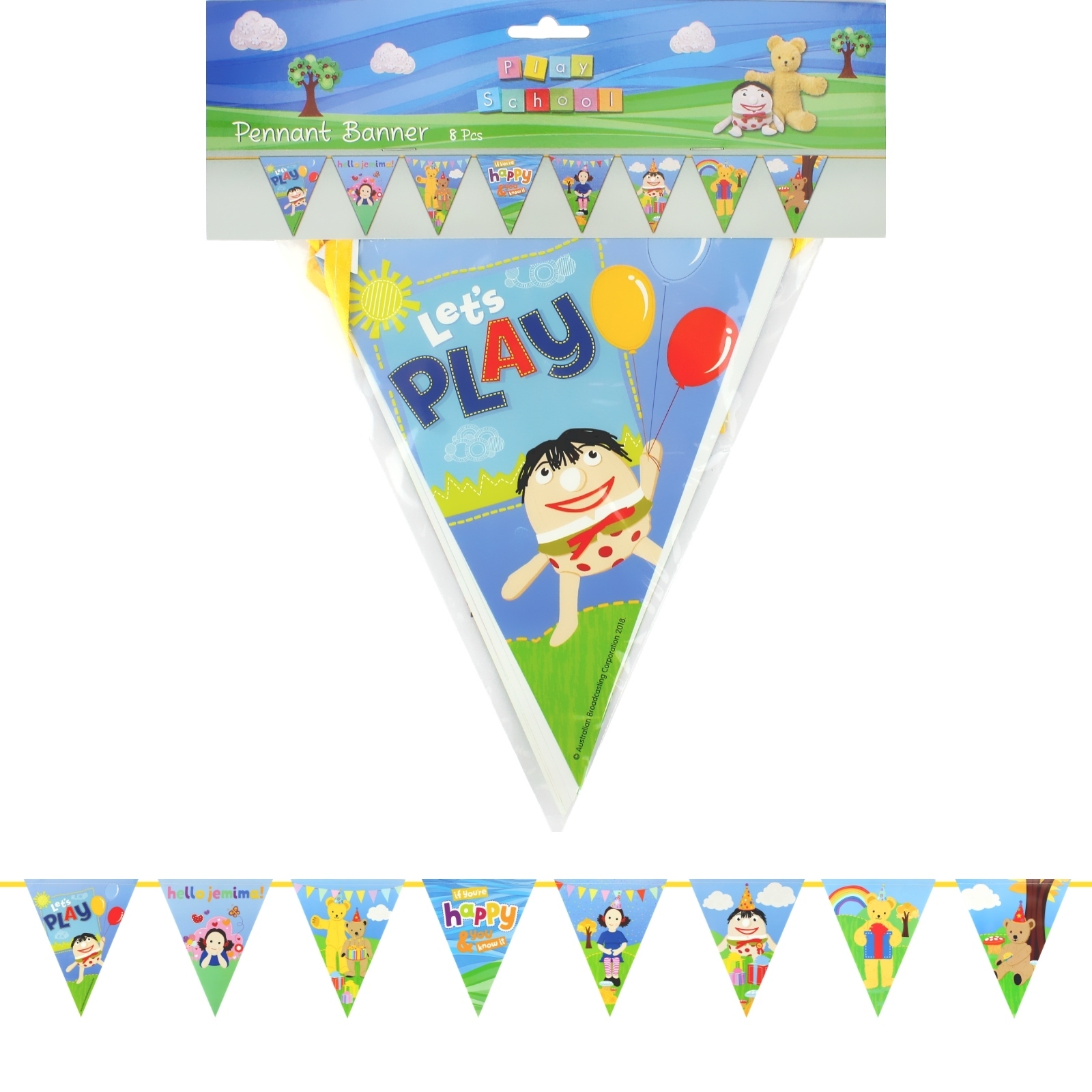 Play School Pennant Banner