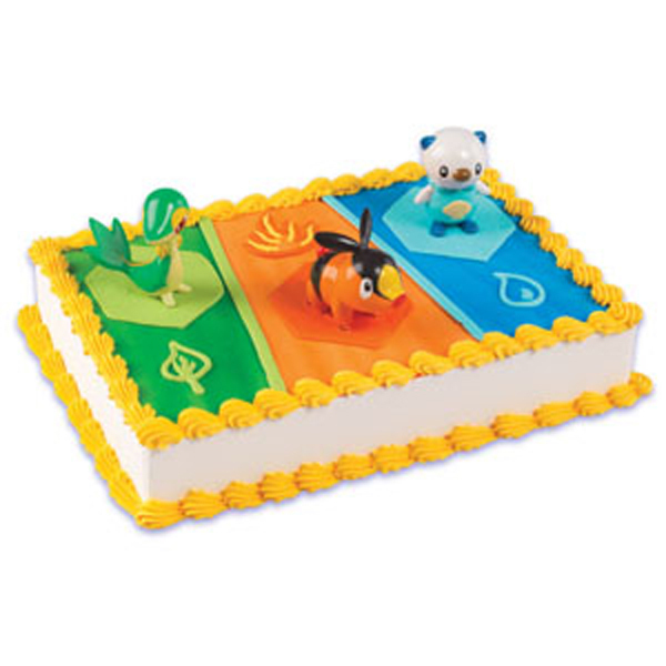 Pokemon Cake Decoration Kit (Set of 3 Toys)