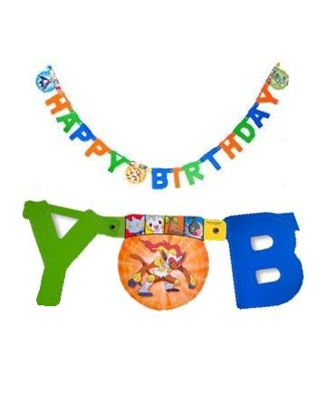 Pokemon Happy Birthday Banner